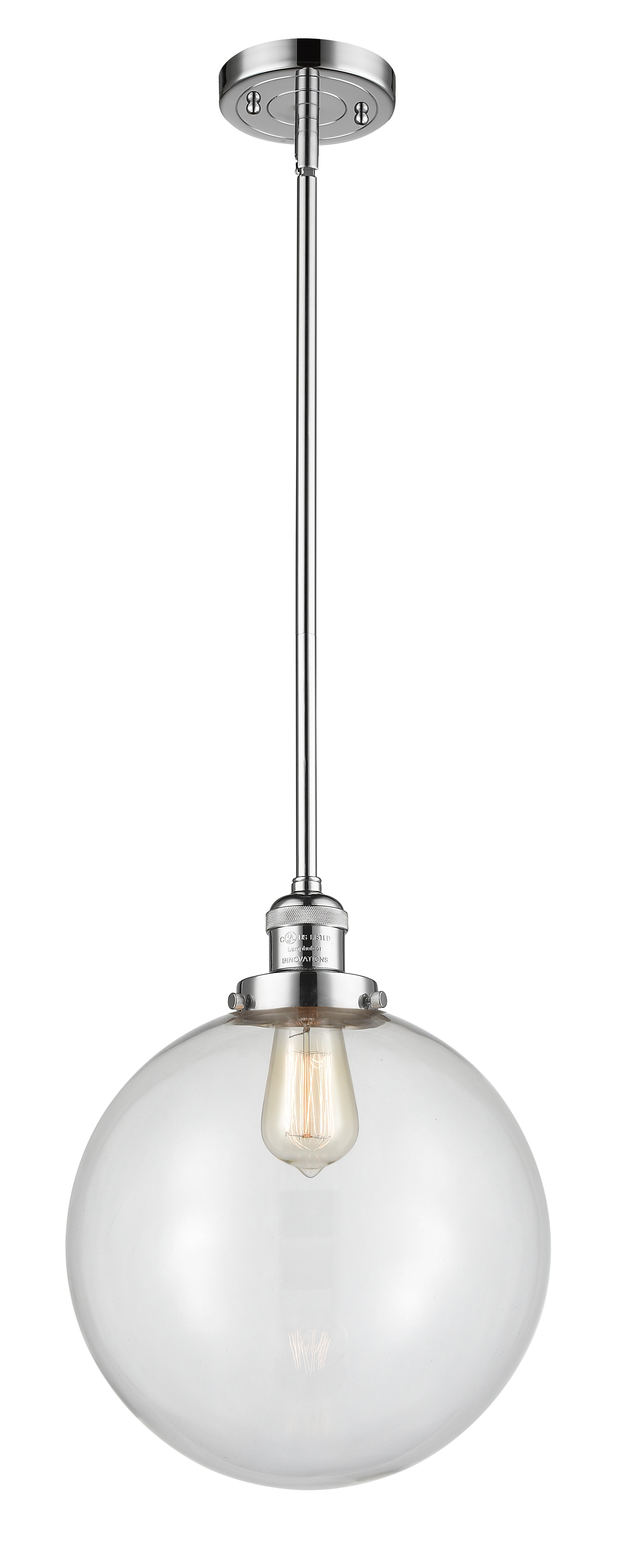 Franklin Restoration Mini Pendant Cast Brass