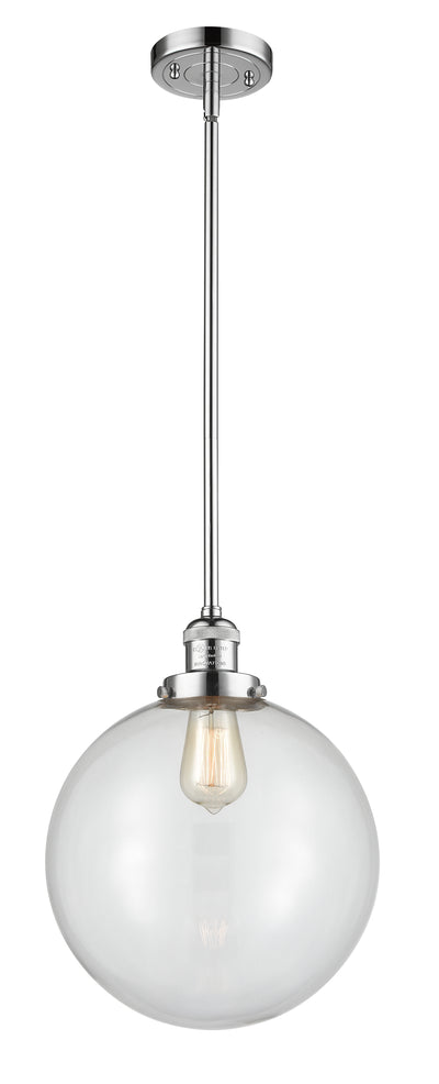 Franklin Restoration Mini Pendant Brass Finish