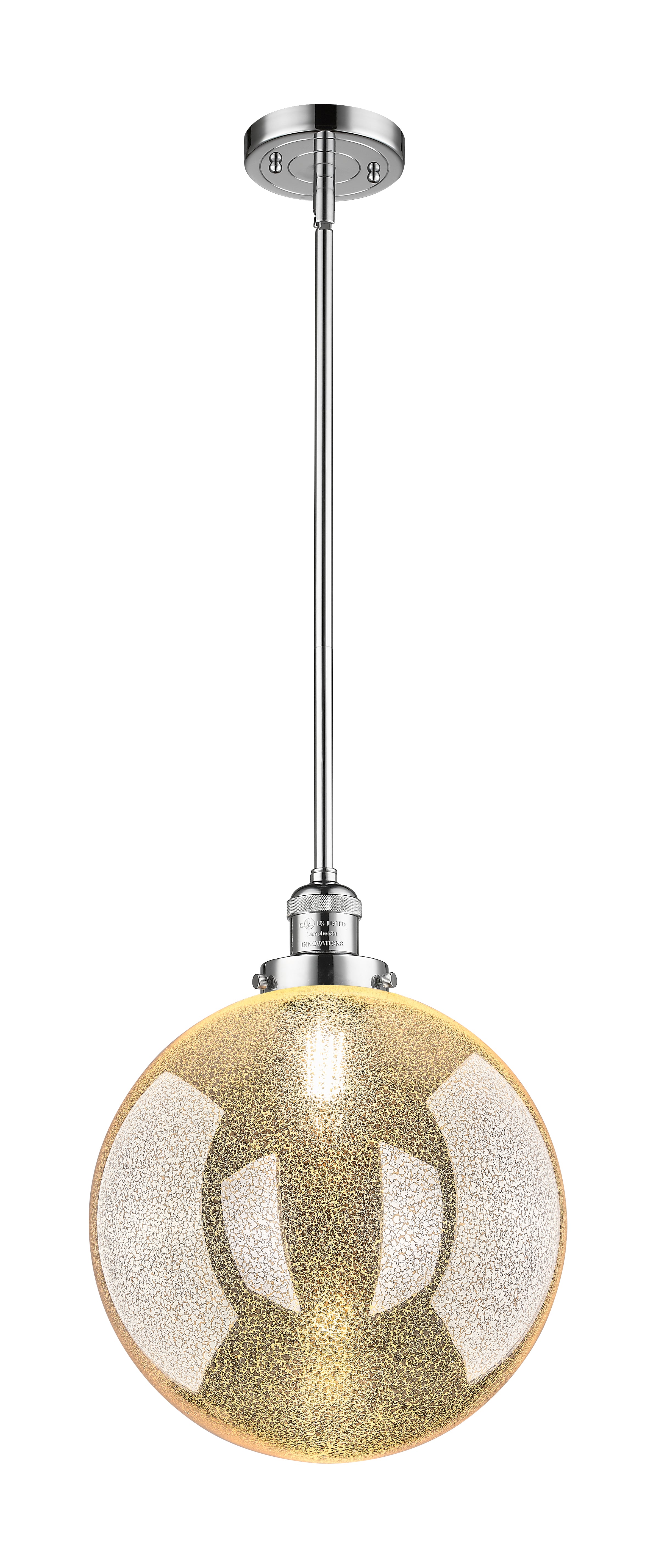 Franklin Restoration Mini Pendant Cast Brass