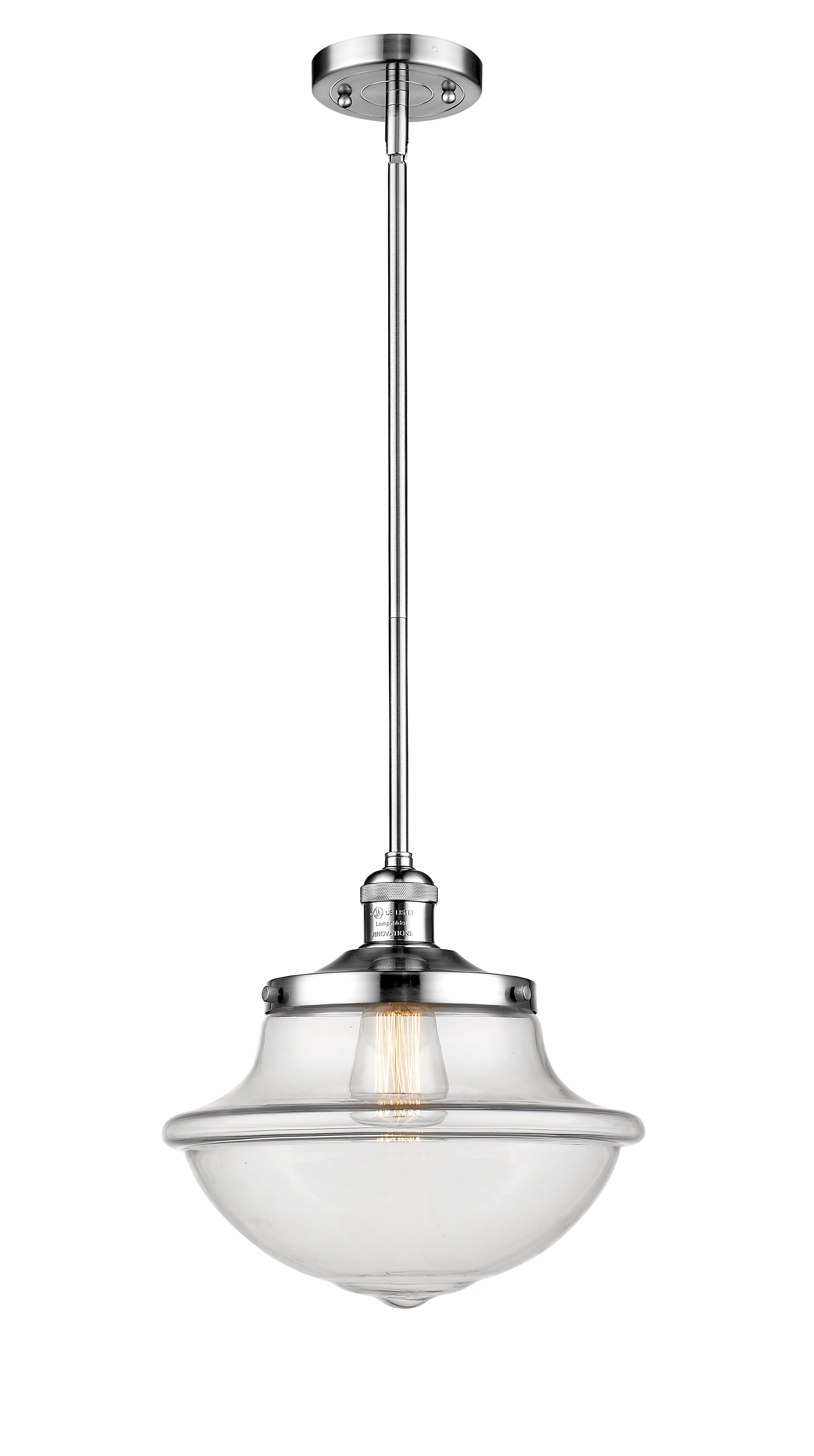 Franklin Restoration Mini Pendant Brass 11.5
