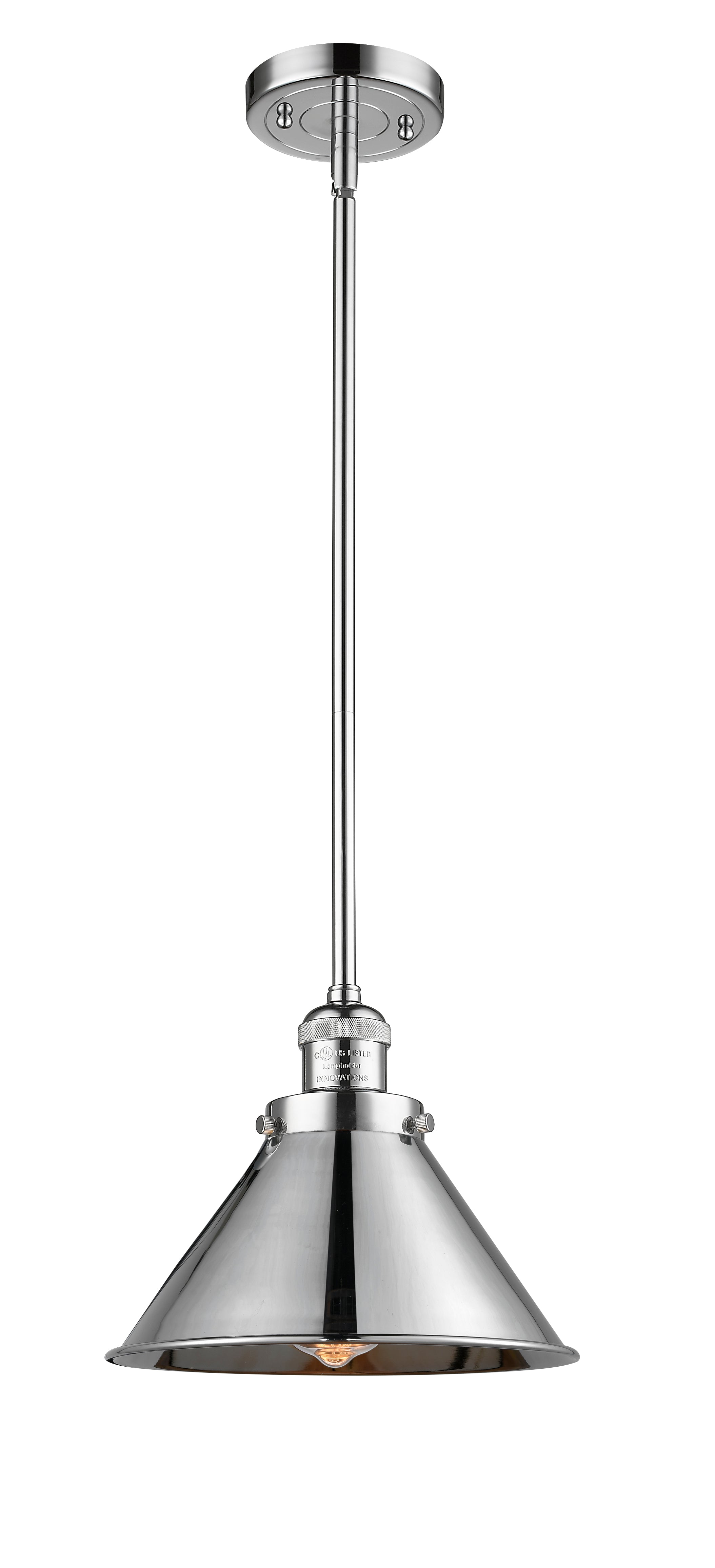 Franklin Restoration Mini Pendant Brass Antique