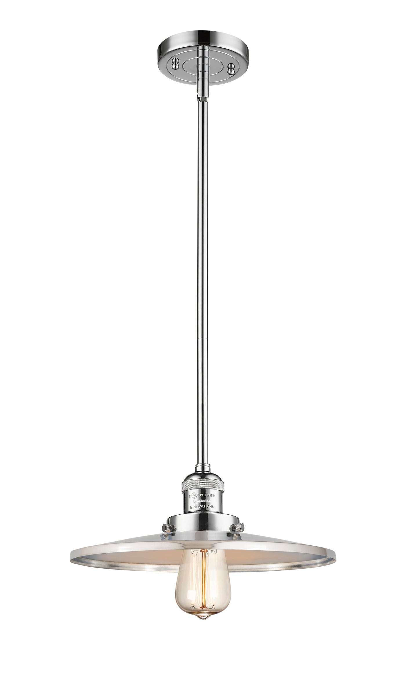 Franklin Restoration Mini Pendant Brass Steel