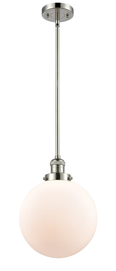 Franklin Restoration Mini Pendant Brass Glass
