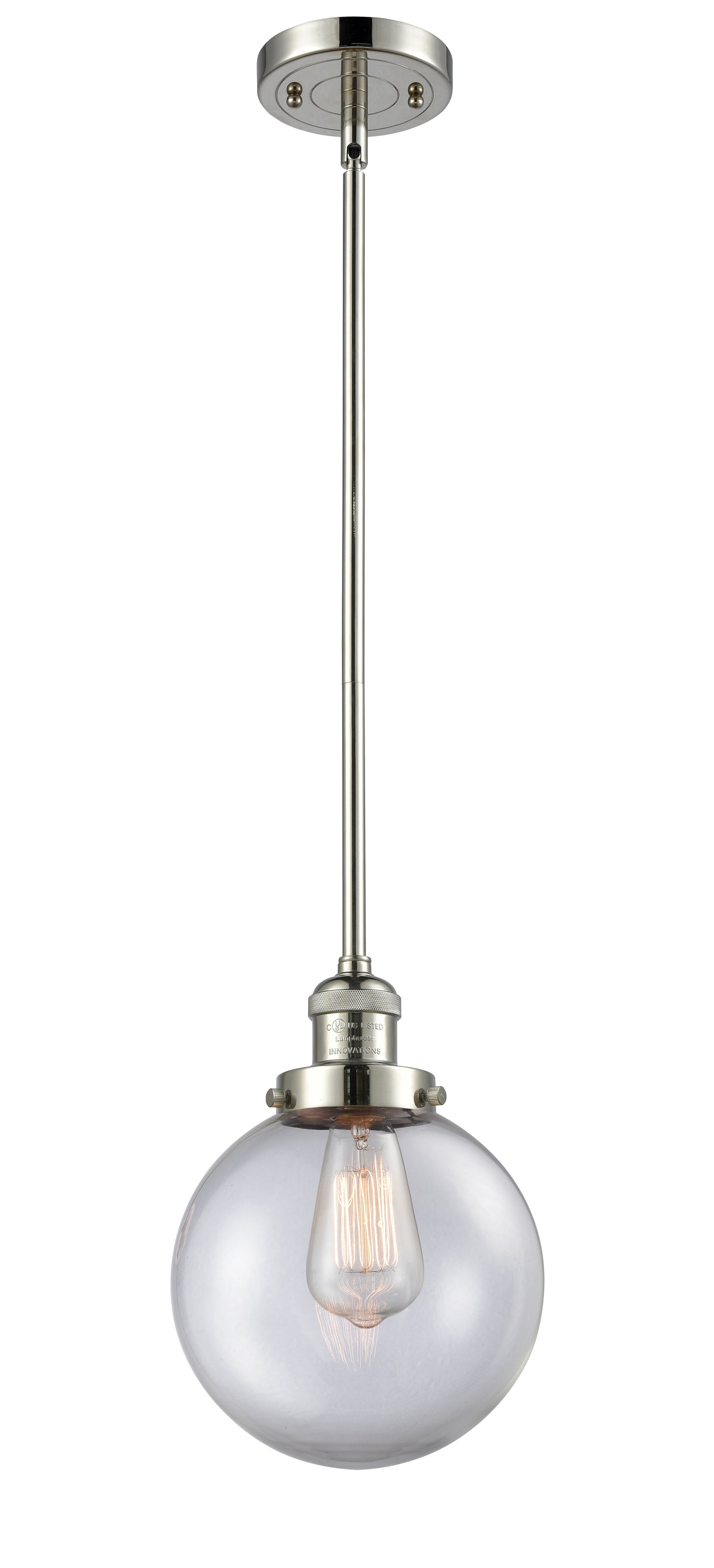 Franklin Restoration Antique Brass Pendant