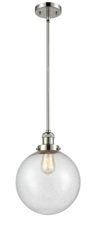 Franklin Restoration Mini Pendant Brass Glass
