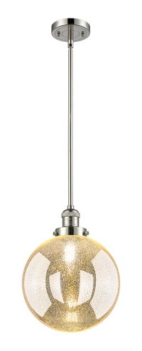 Franklin Restoration Mini Pendant Brass Glass