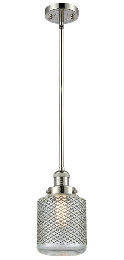 Franklin Restoration Pendant Cast Brass
