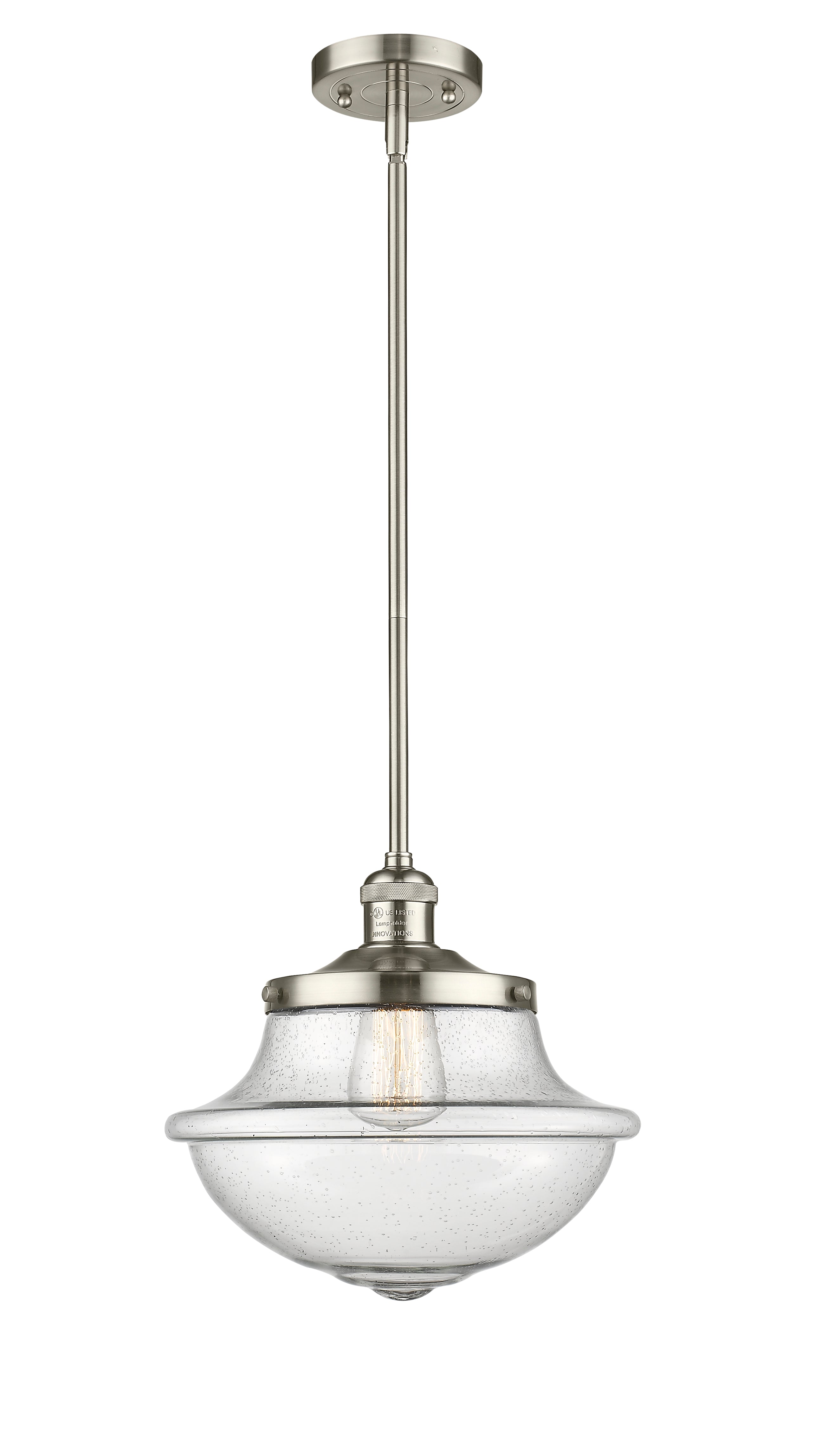 Franklin Restoration Mini Pendant Brass 11.5