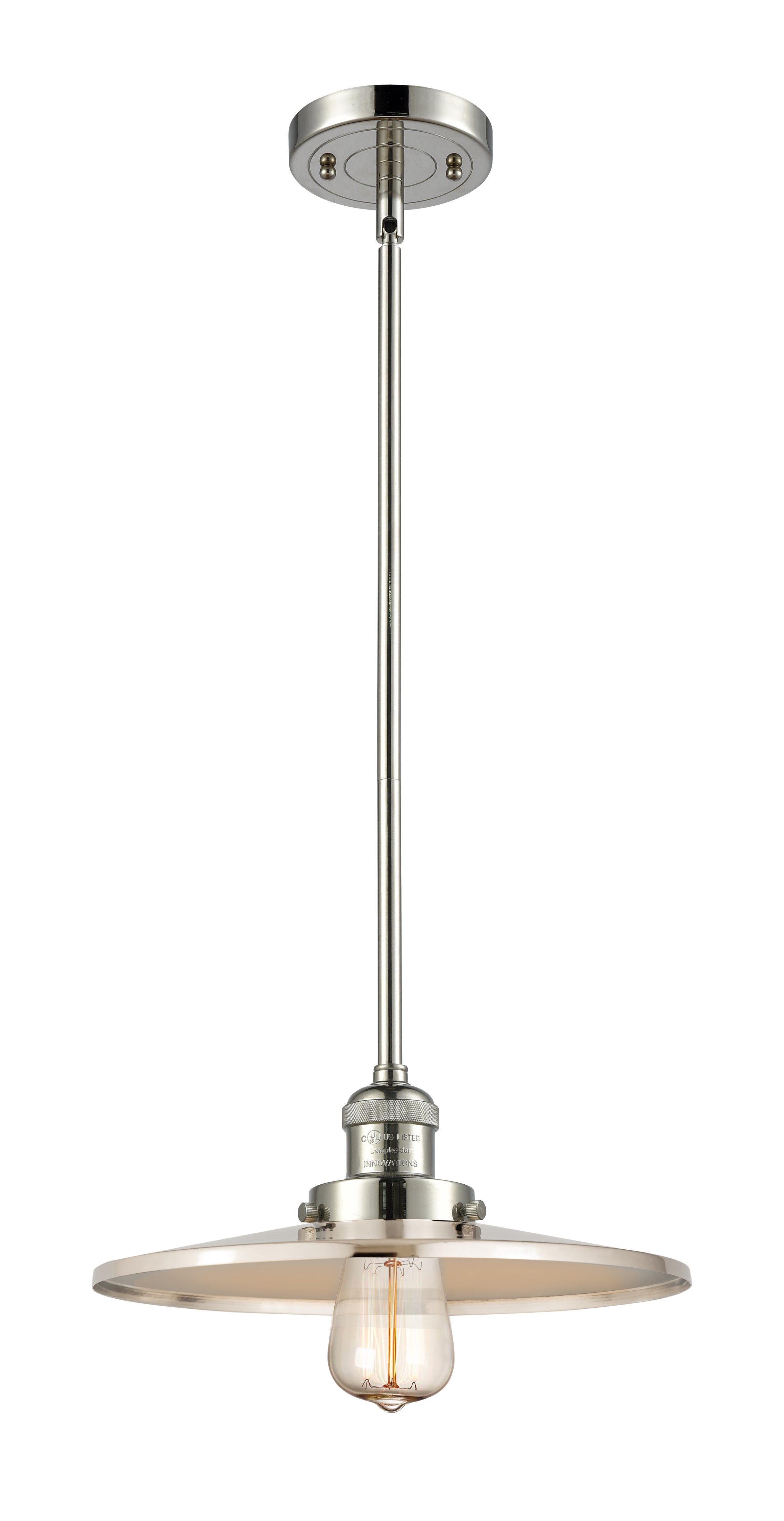 Franklin Restoration Mini Pendant Brass Steel