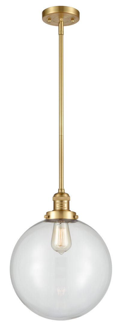 Franklin Restoration Mini Pendant Cast Brass