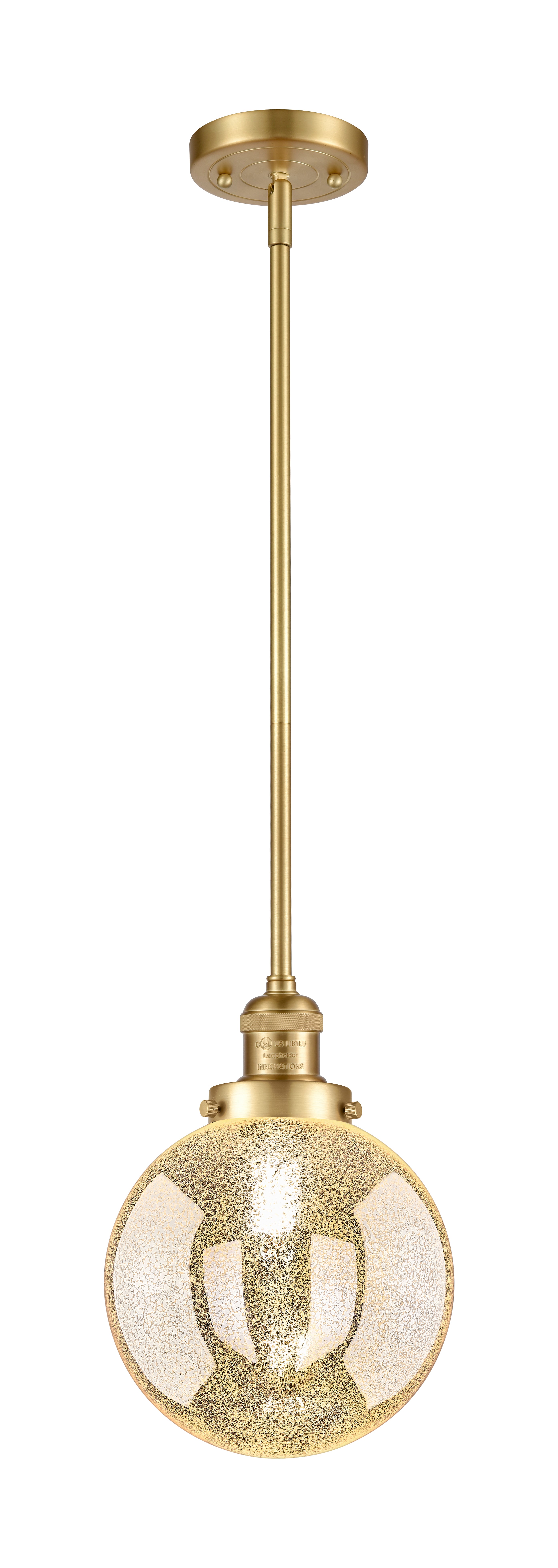 Franklin Restoration Antique Brass Pendant