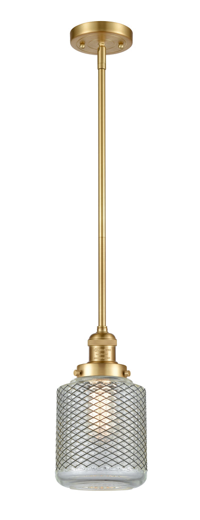 Franklin Restoration Pendant Cast Brass