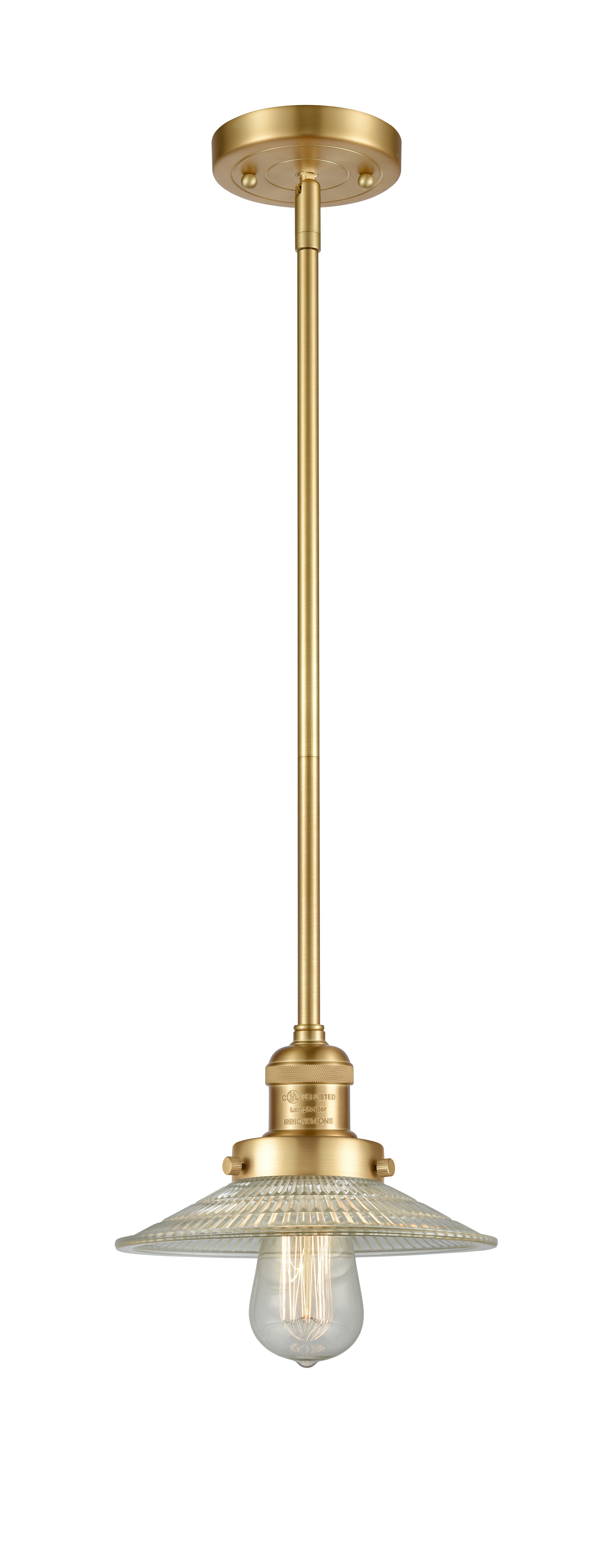 Franklin Restoration Mini Pendant Brass Steel