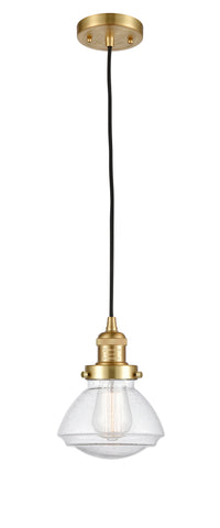 Franklin Restoration Mini Pendant Antique Brass