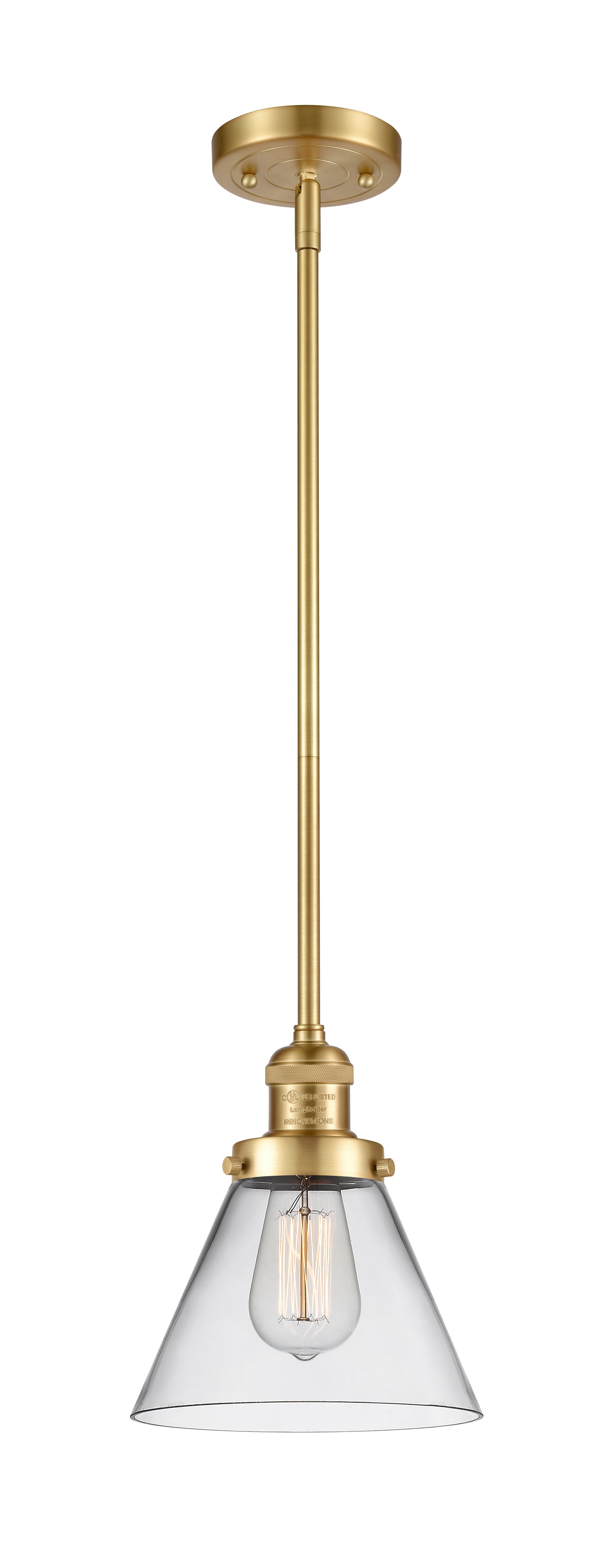 Franklin Restoration Mini Pendant Antique Brass