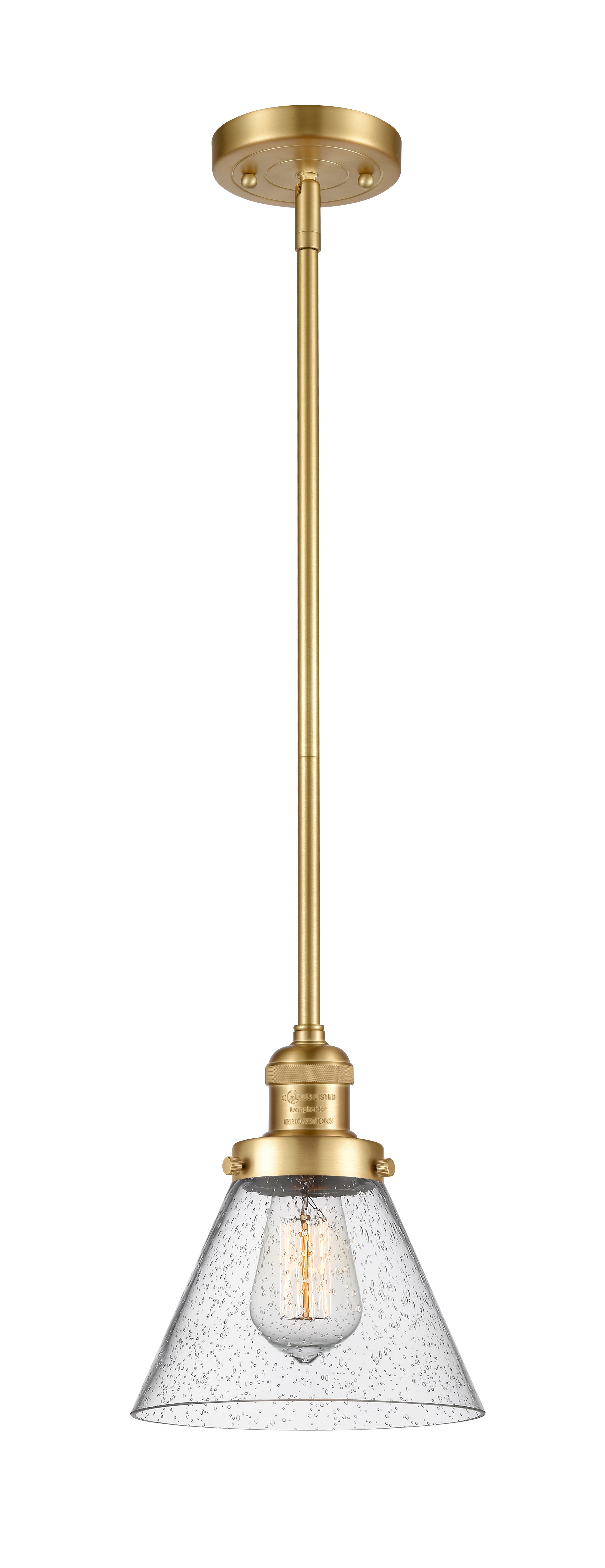 Franklin Restoration Mini Pendant Antique Brass