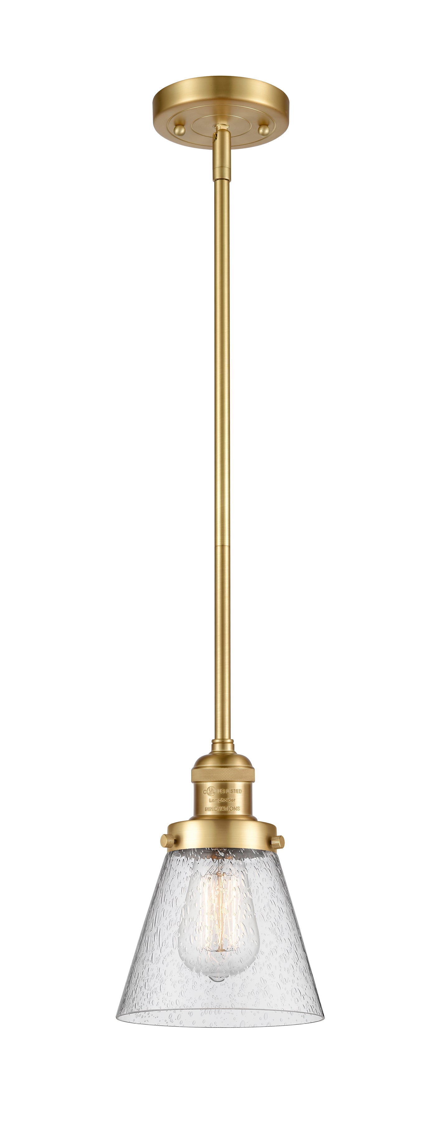 Franklin Restoration Mini Pendant Antique Brass