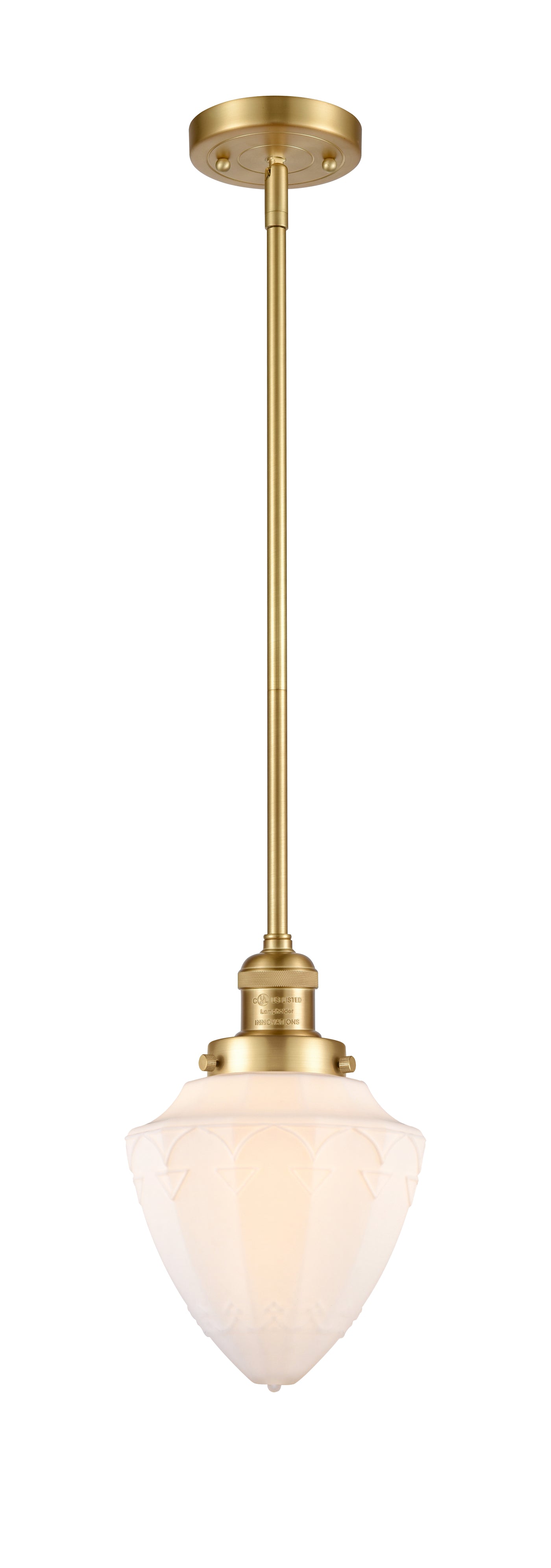 Franklin Restoration Mini Pendant Antique Brass