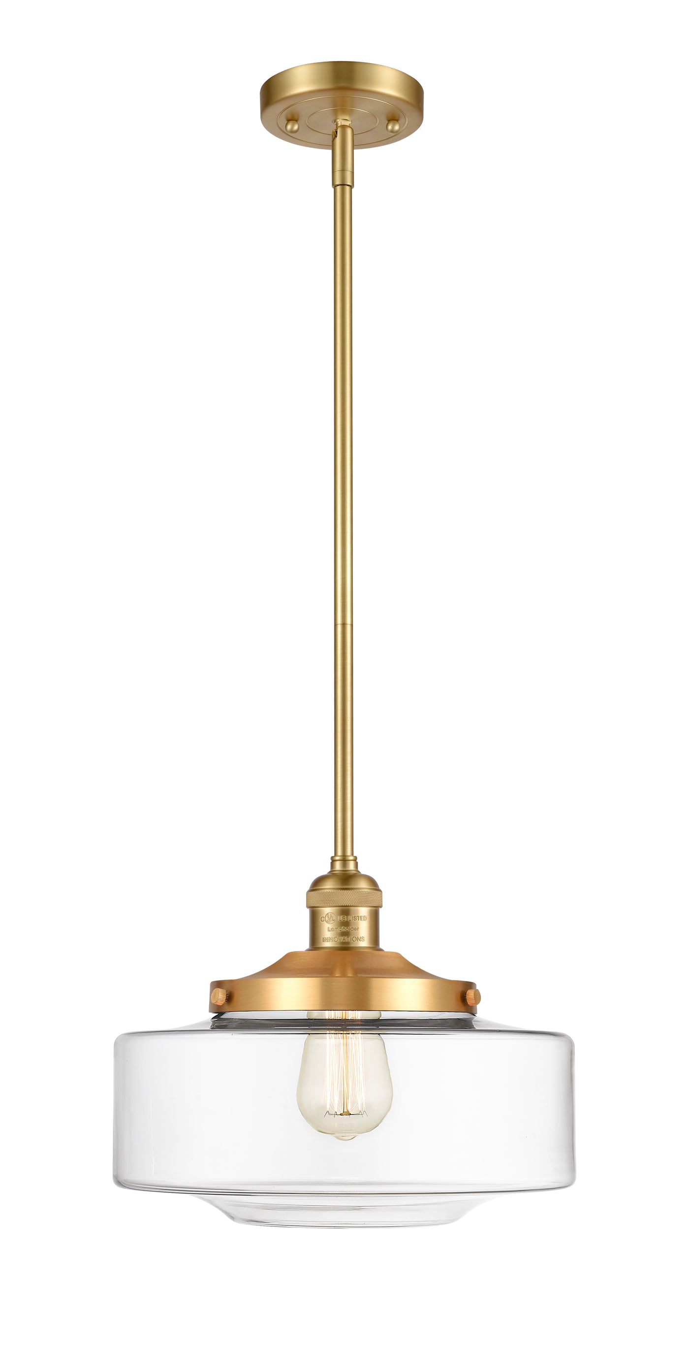 Franklin Restoration Mini Pendant Antique Brass