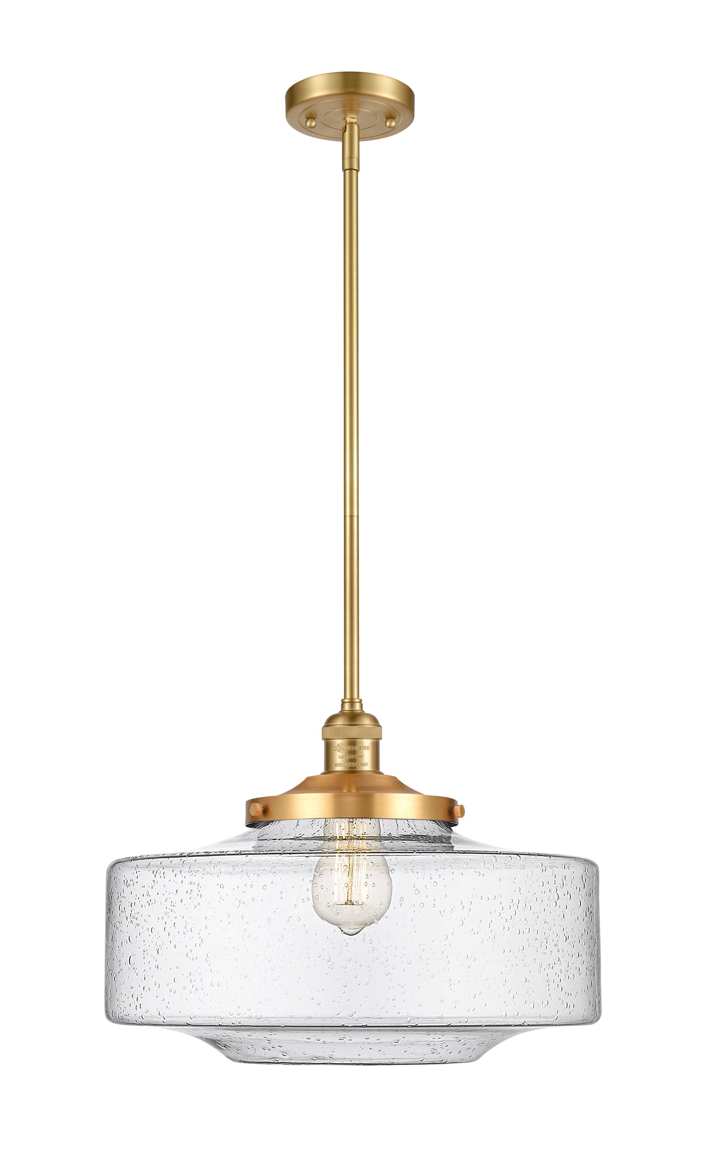 Franklin Restoration Mini Pendant Antique Brass