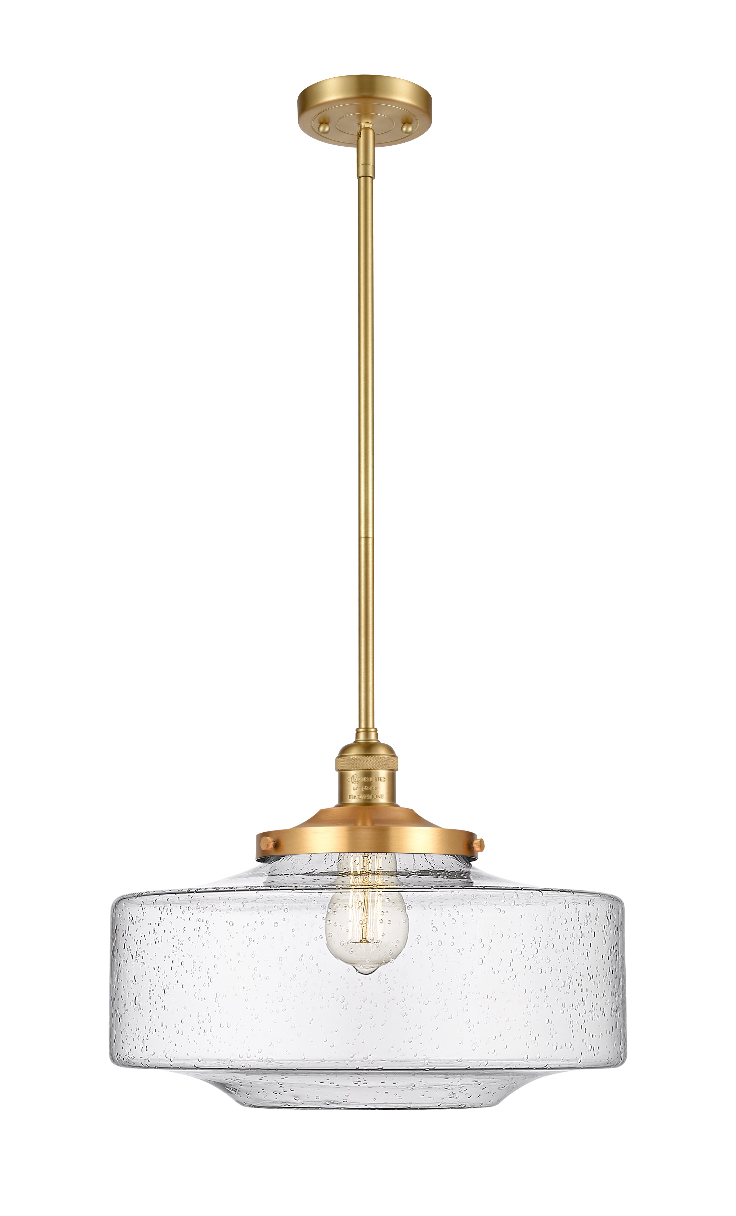 Franklin Restoration Mini Pendant Antique Brass