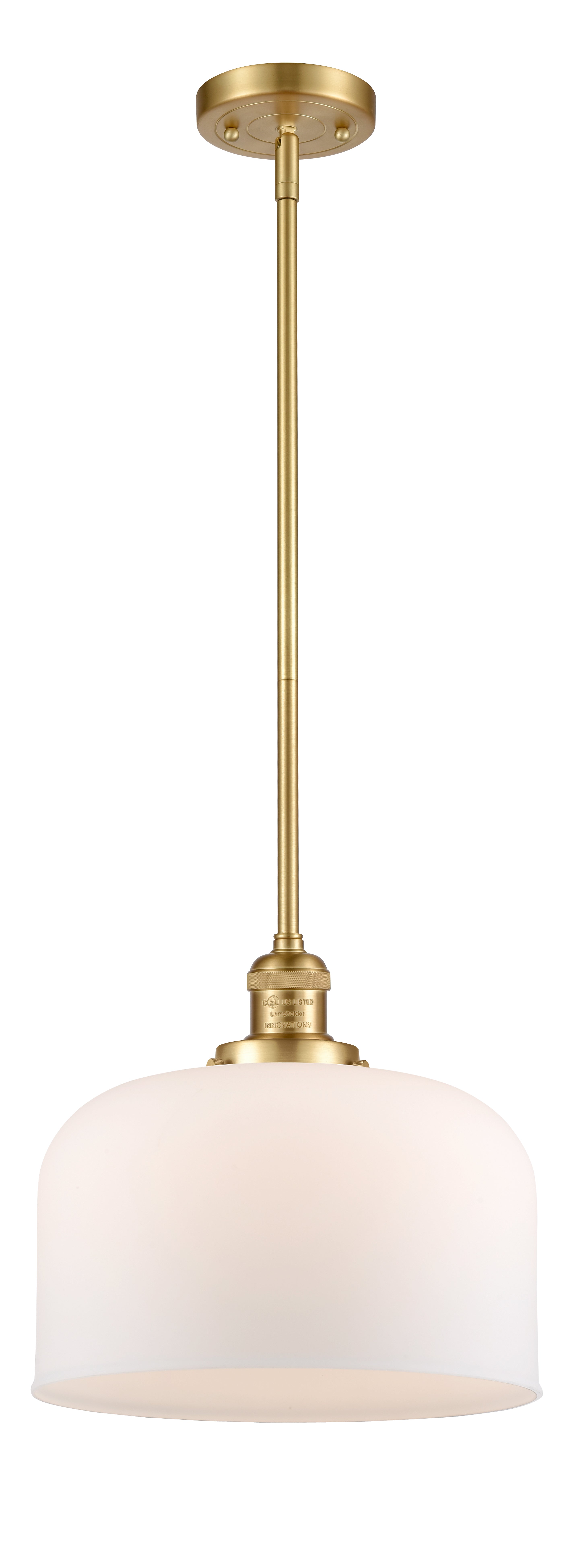 Franklin Restoration Mini Pendant Brass Finish