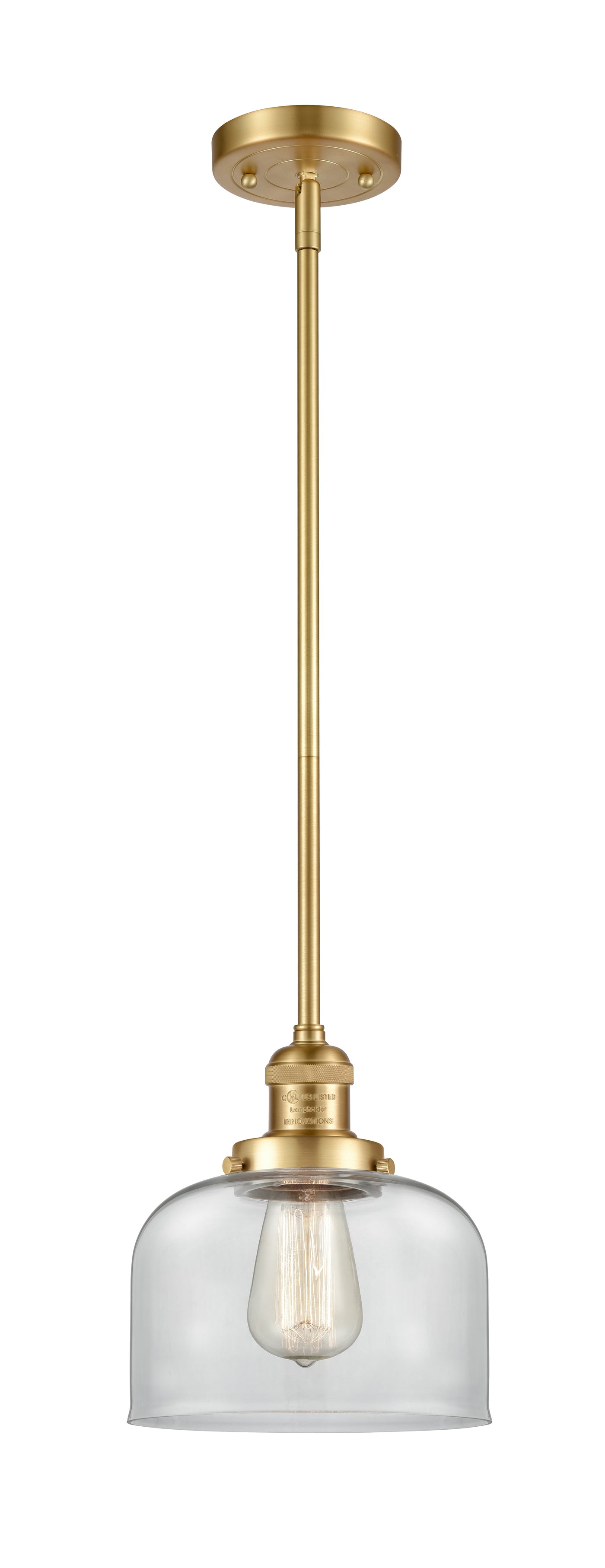 Franklin Restoration Mini Pendant Antique Brass