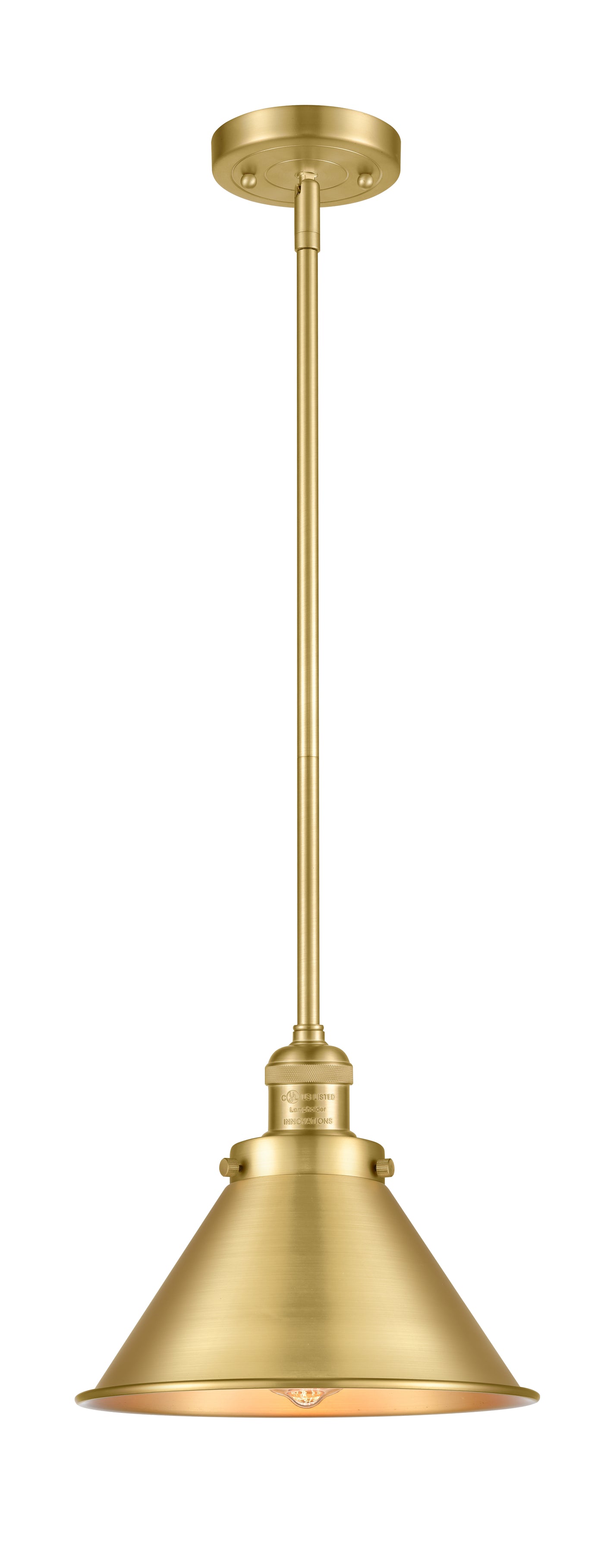 Franklin Restoration Mini Pendant Antique Brass