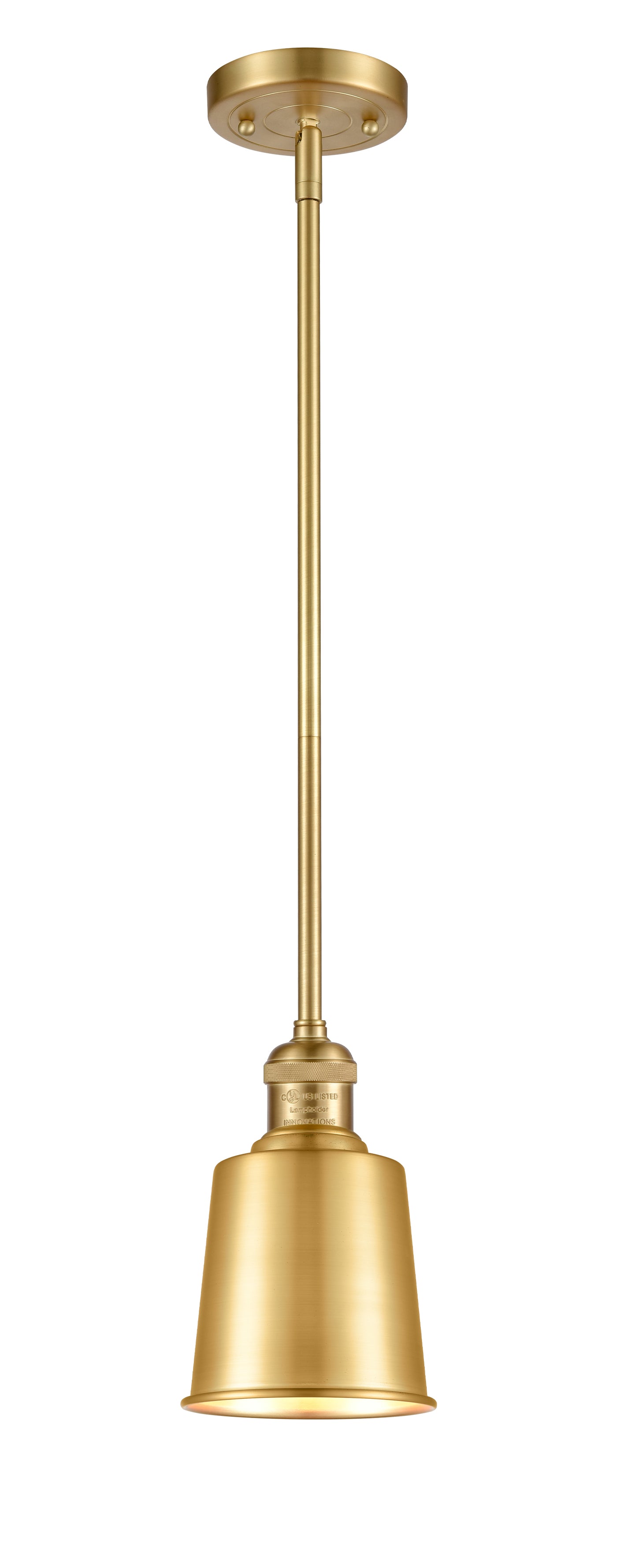 Franklin Restoration Mini Pendant Cast Brass