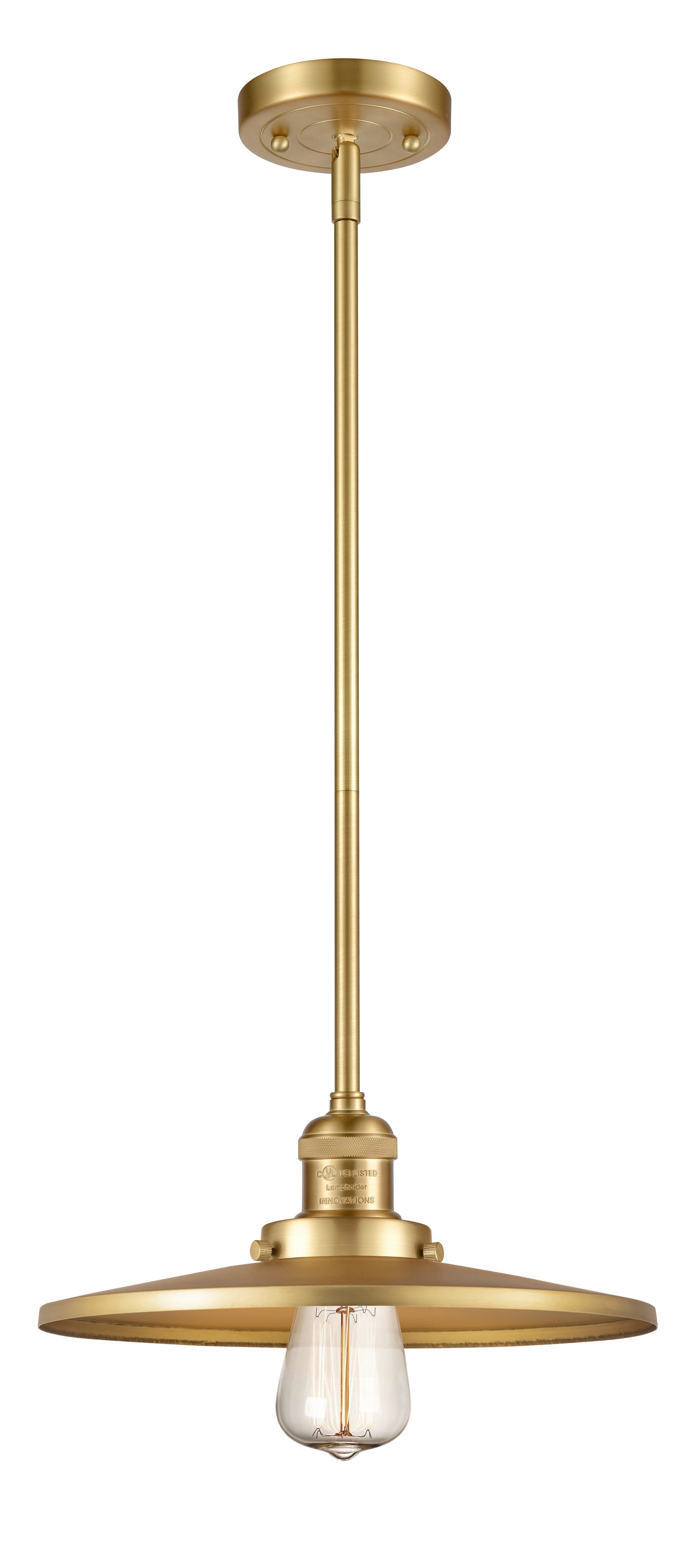 Franklin Restoration Mini Pendant Antique Brass