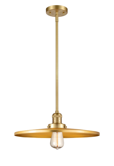 Franklin Restoration Mini Pendant 16 Antique Brass