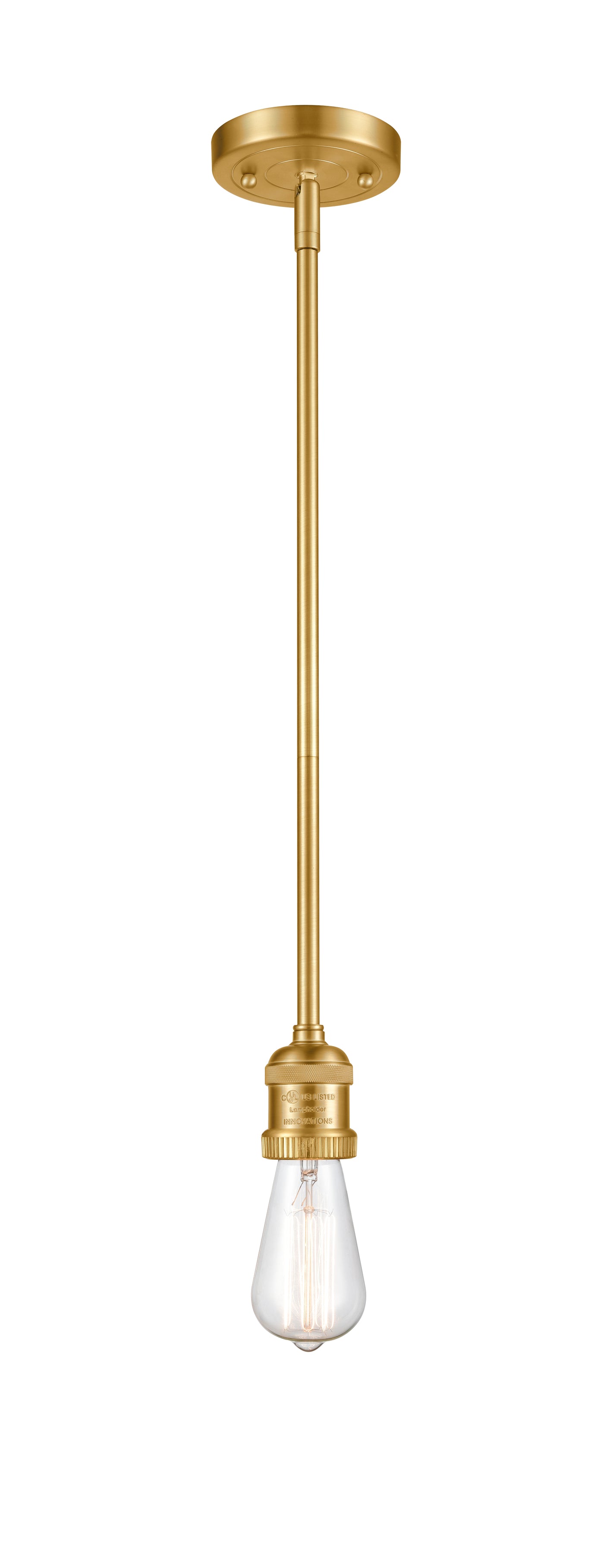 Franklin Restoration Mini Pendant Brass Steel