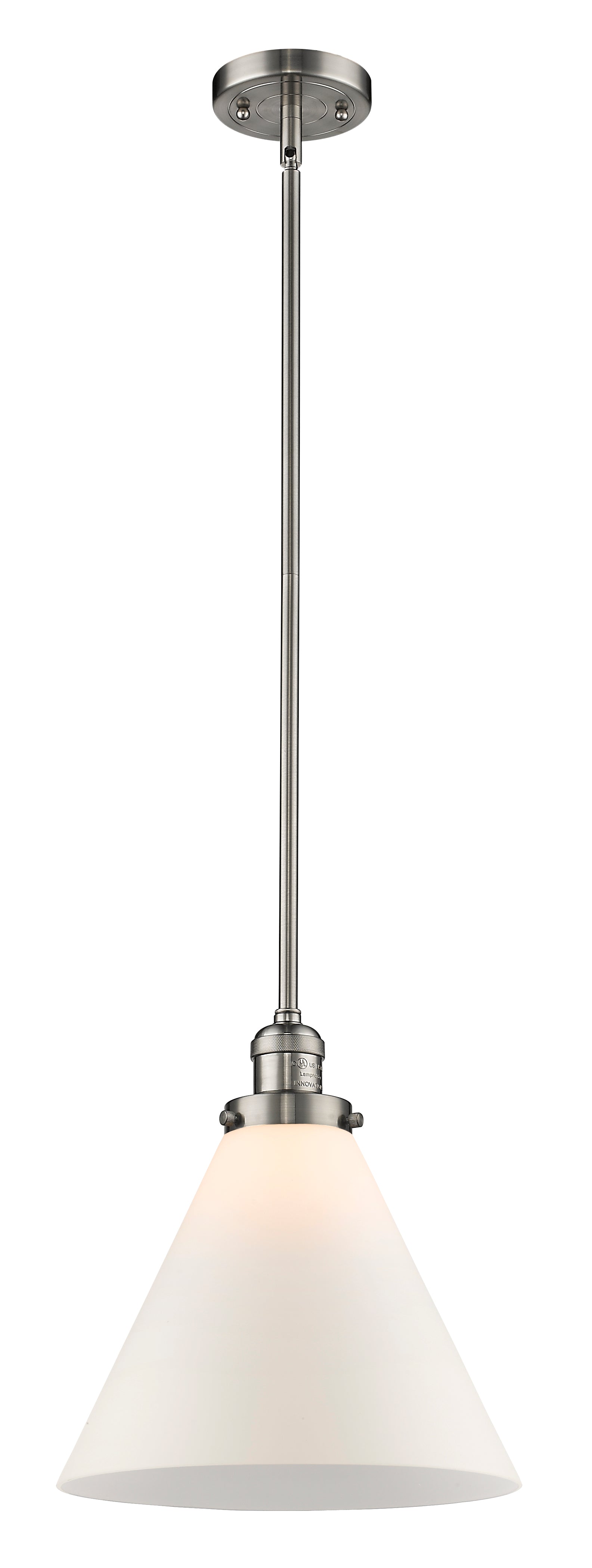 Franklin Restoration Mini Pendant Brass Glass