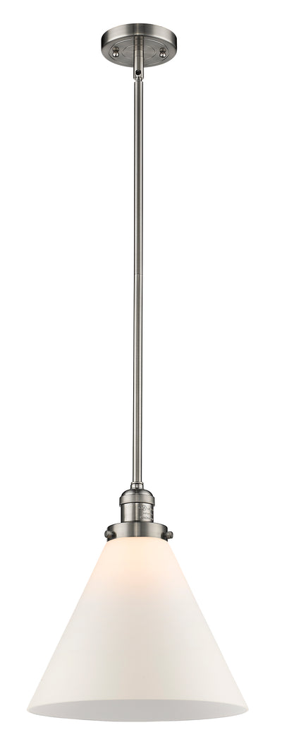 Franklin Restoration Mini Pendant Brass Glass
