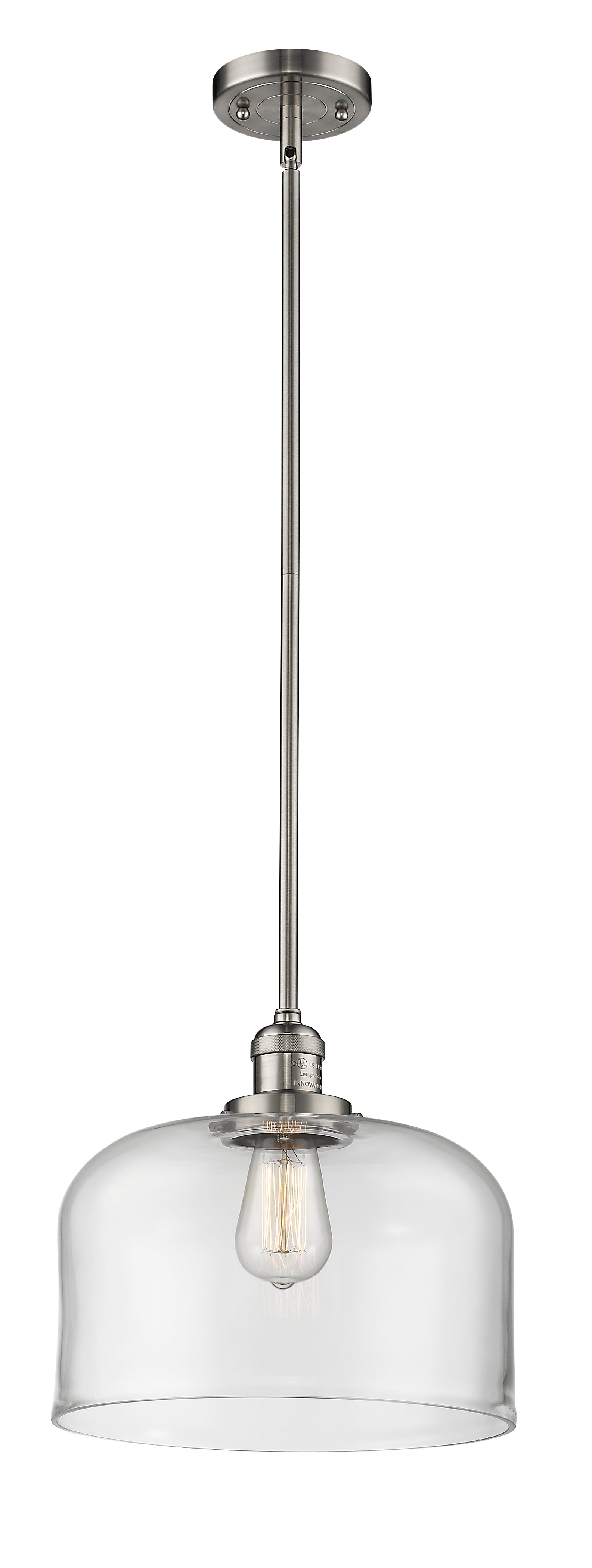 Franklin Restoration Mini Pendant Brass Finish