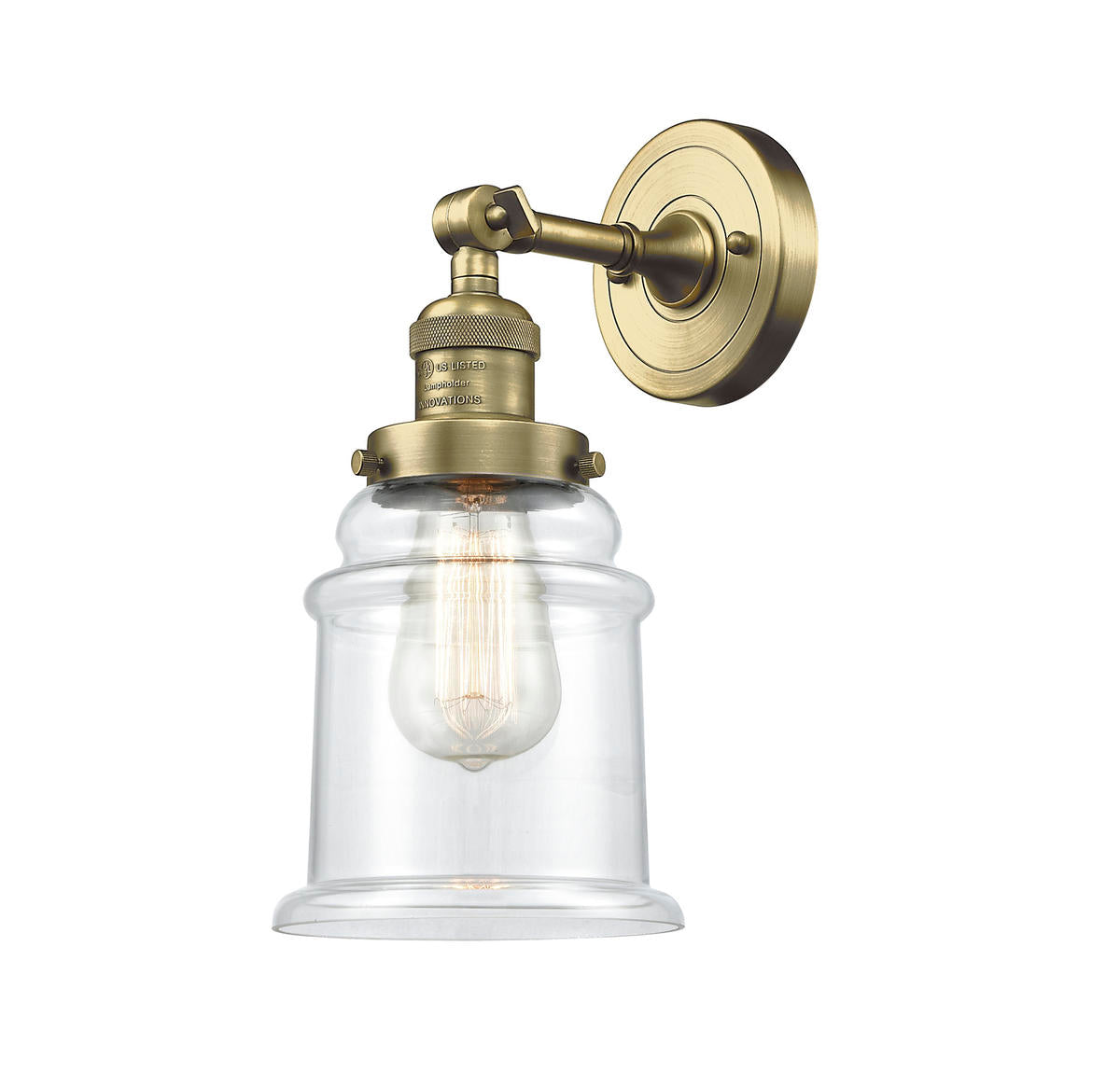 Franklin Restoration Sconce Cast Brass