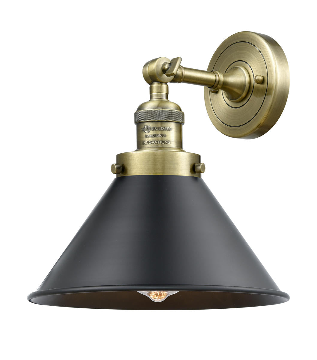 Franklin Restoration Sconce Cast Brass Finish