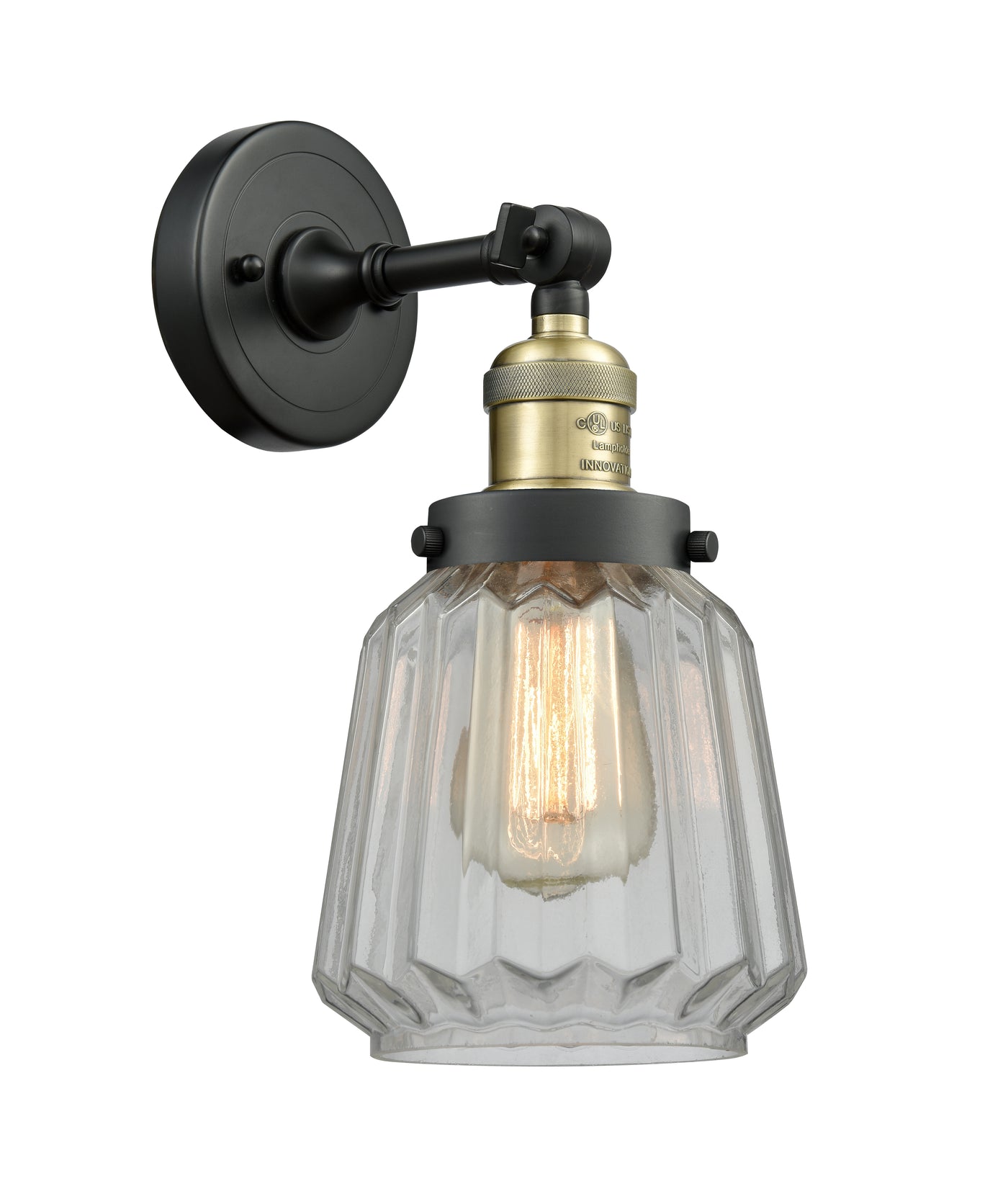 Franklin Restoration Sconce Cast Brass Finish