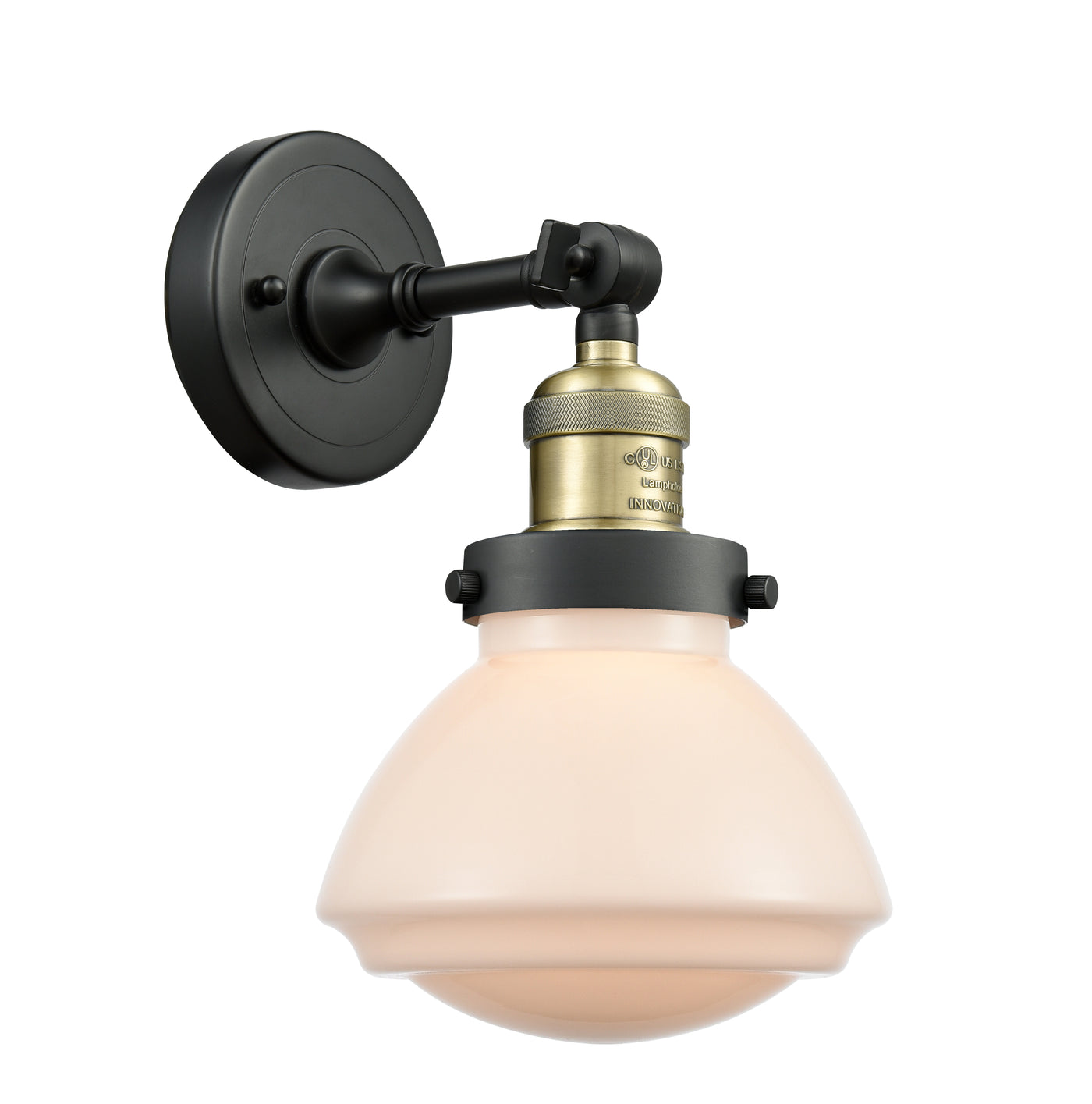 Franklin Restoration Sconce Cast Brass Dimmable