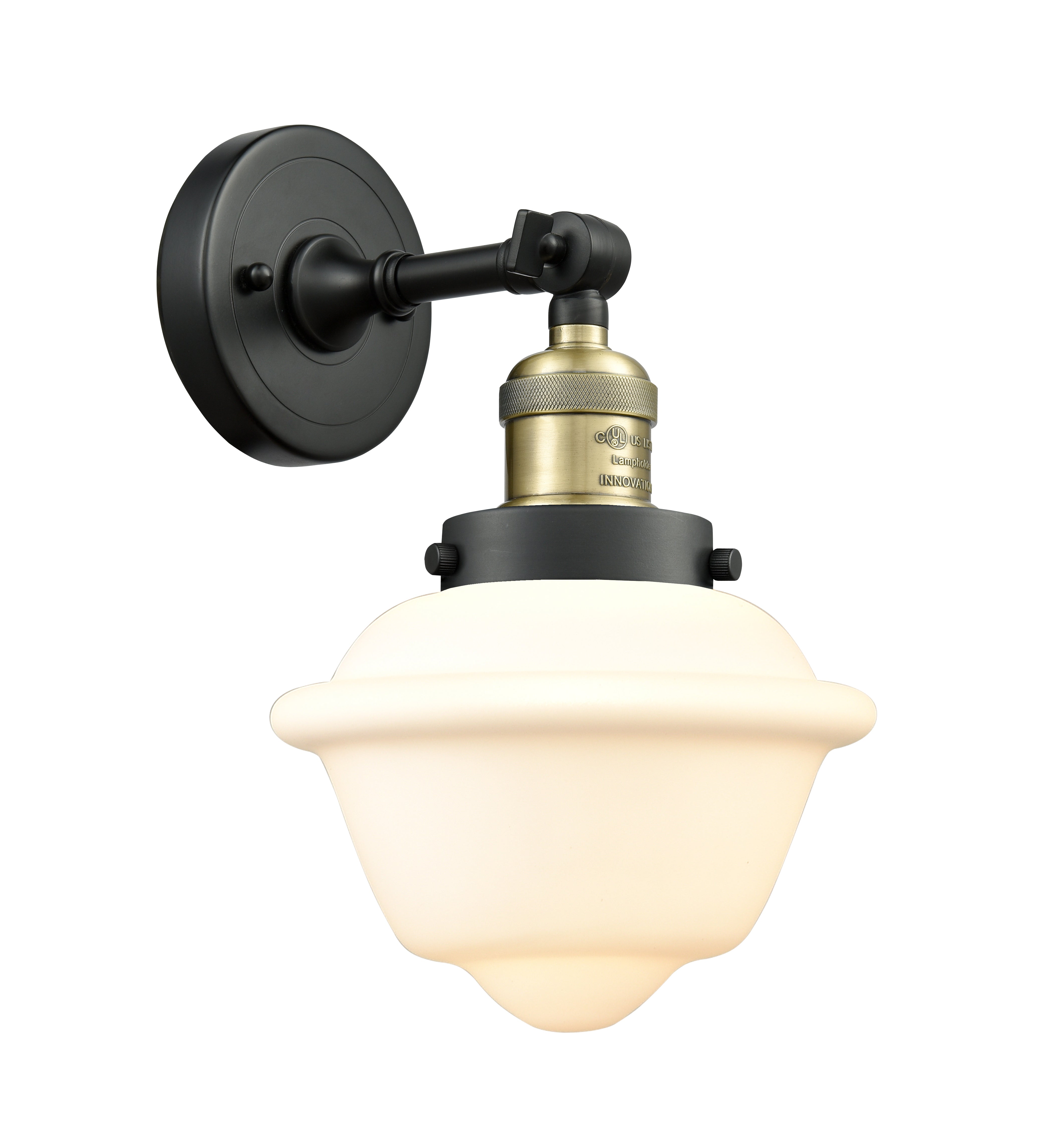 Franklin Restoration Sconce Cast Brass 12"
