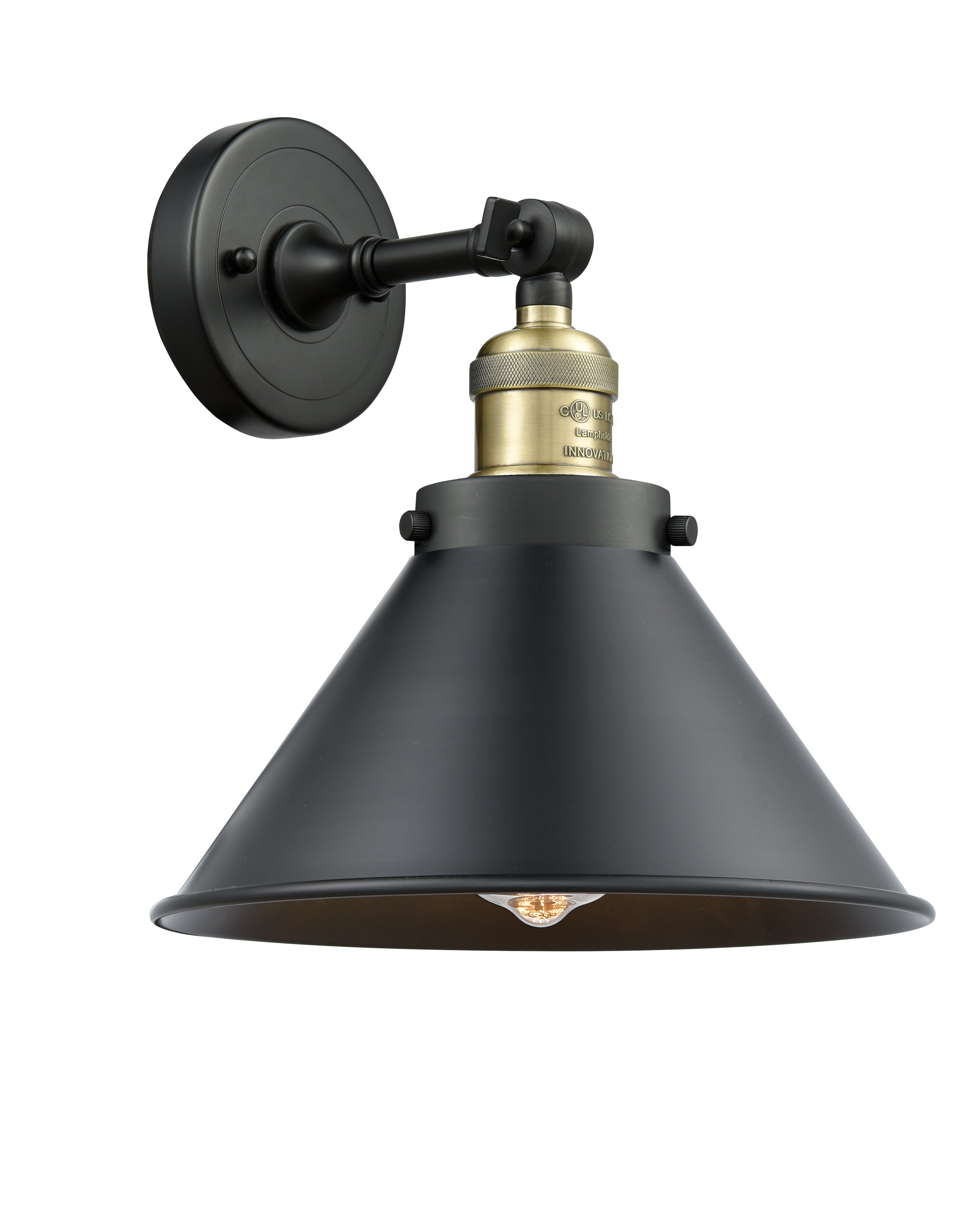 Franklin Restoration Sconce Cast Brass Finish