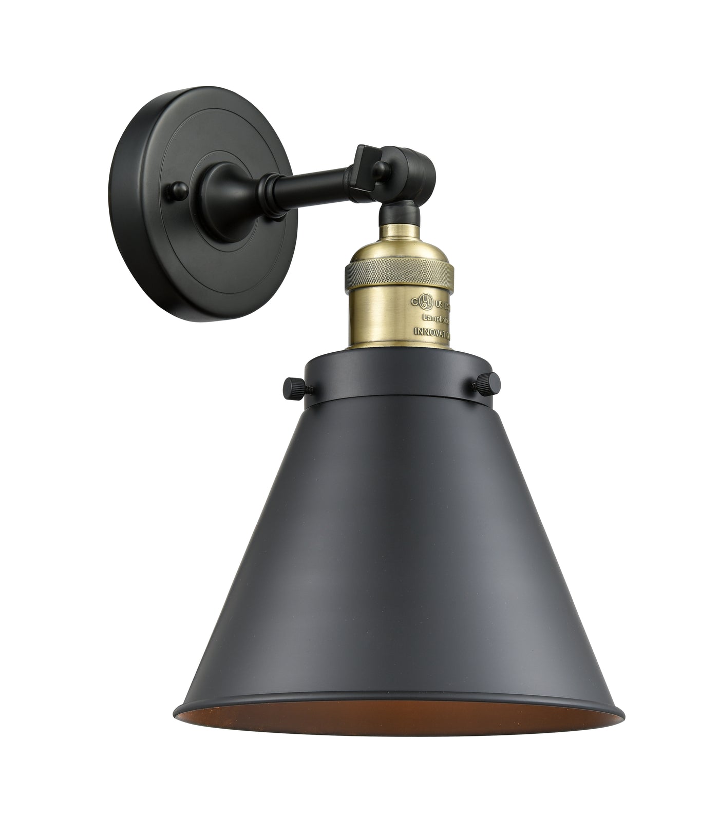 Franklin Restoration Sconce Cast Brass Steel