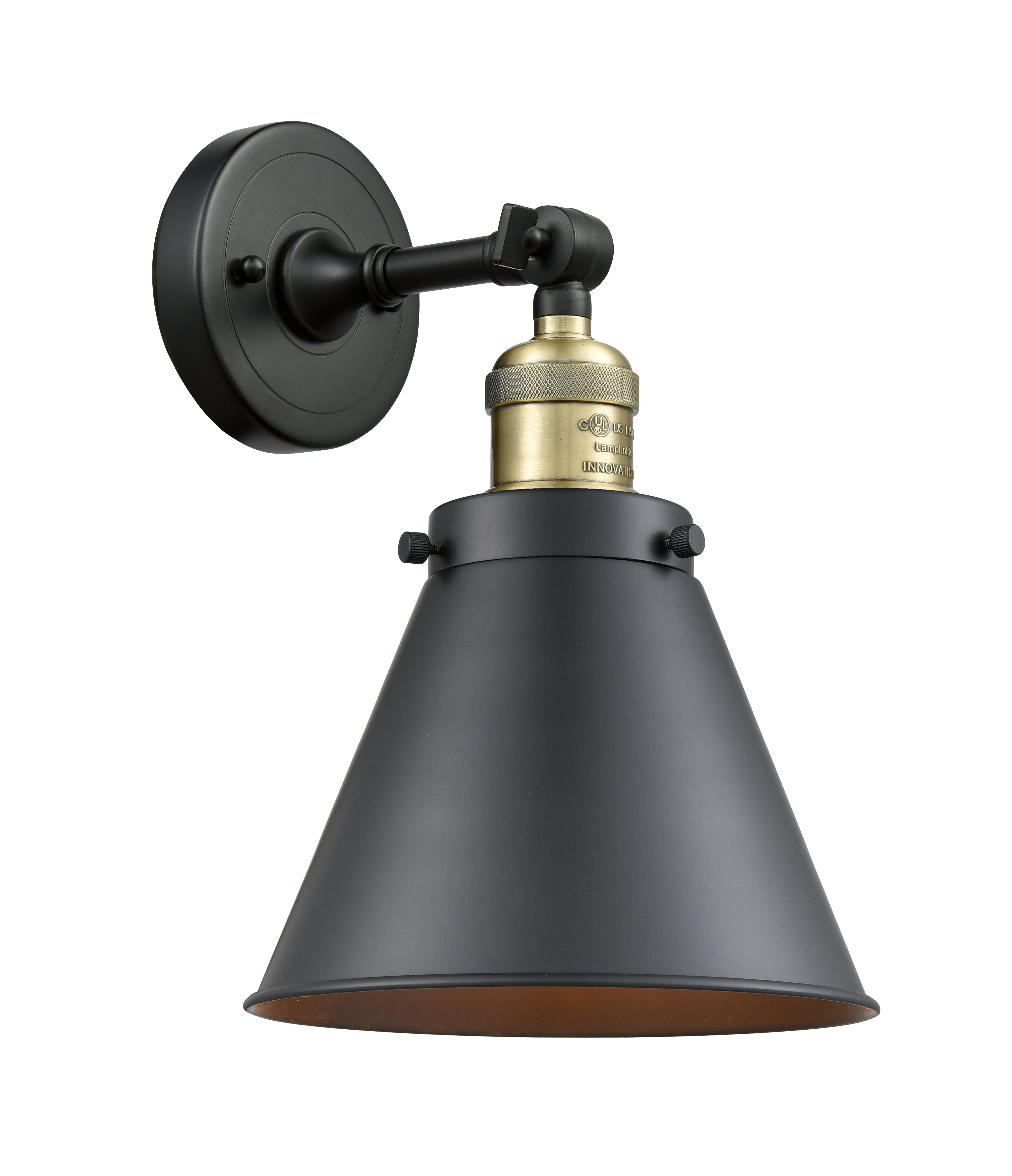 Franklin Restoration Sconce Cast Brass Steel