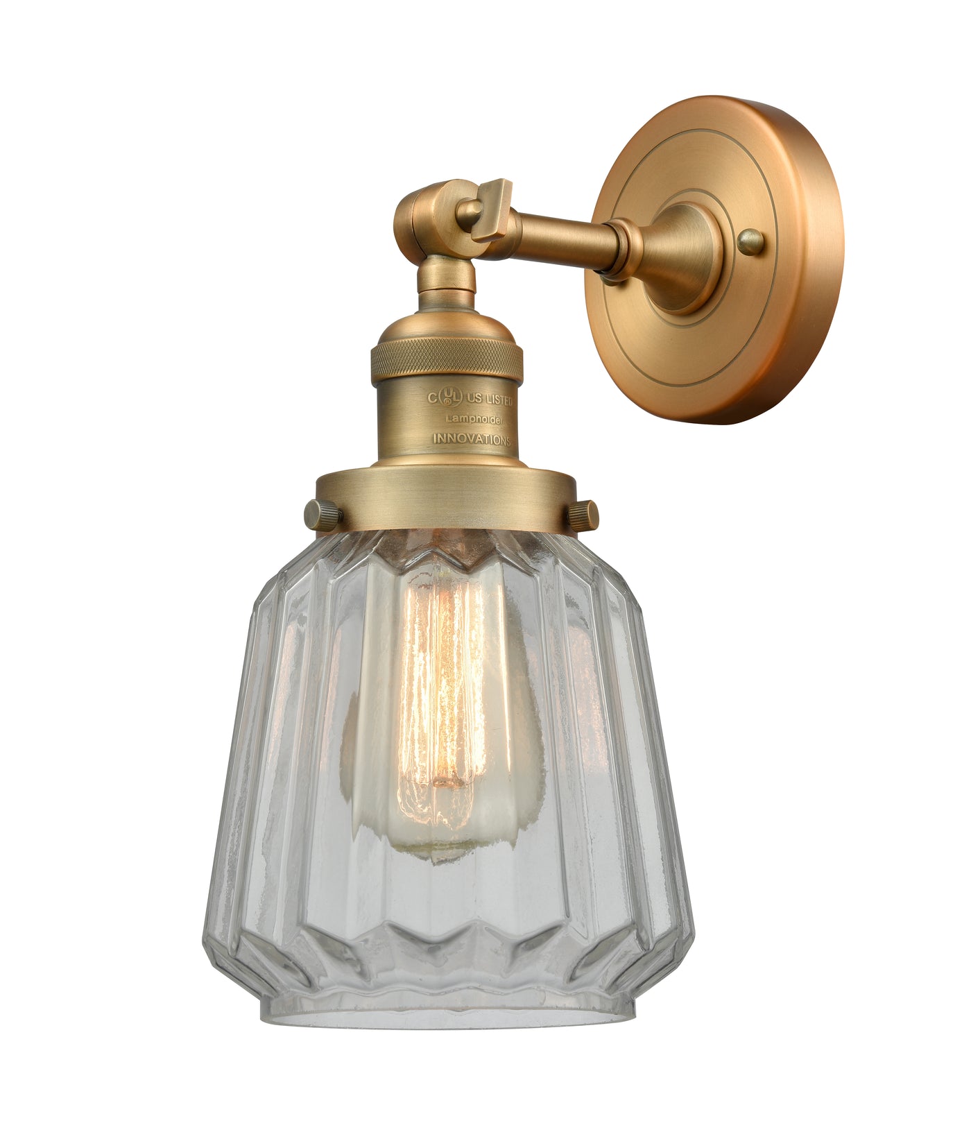 Franklin Restoration Sconce Cast Brass