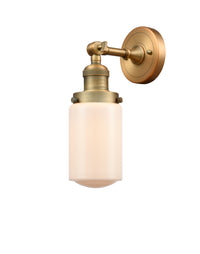 Franklin Restoration Sconce Cast Brass 11"