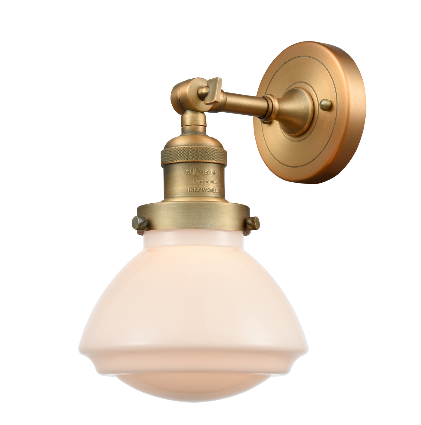 Franklin Restoration Sconce Cast Brass