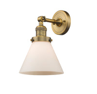Franklin Restoration Sconce Cast Brass Glass