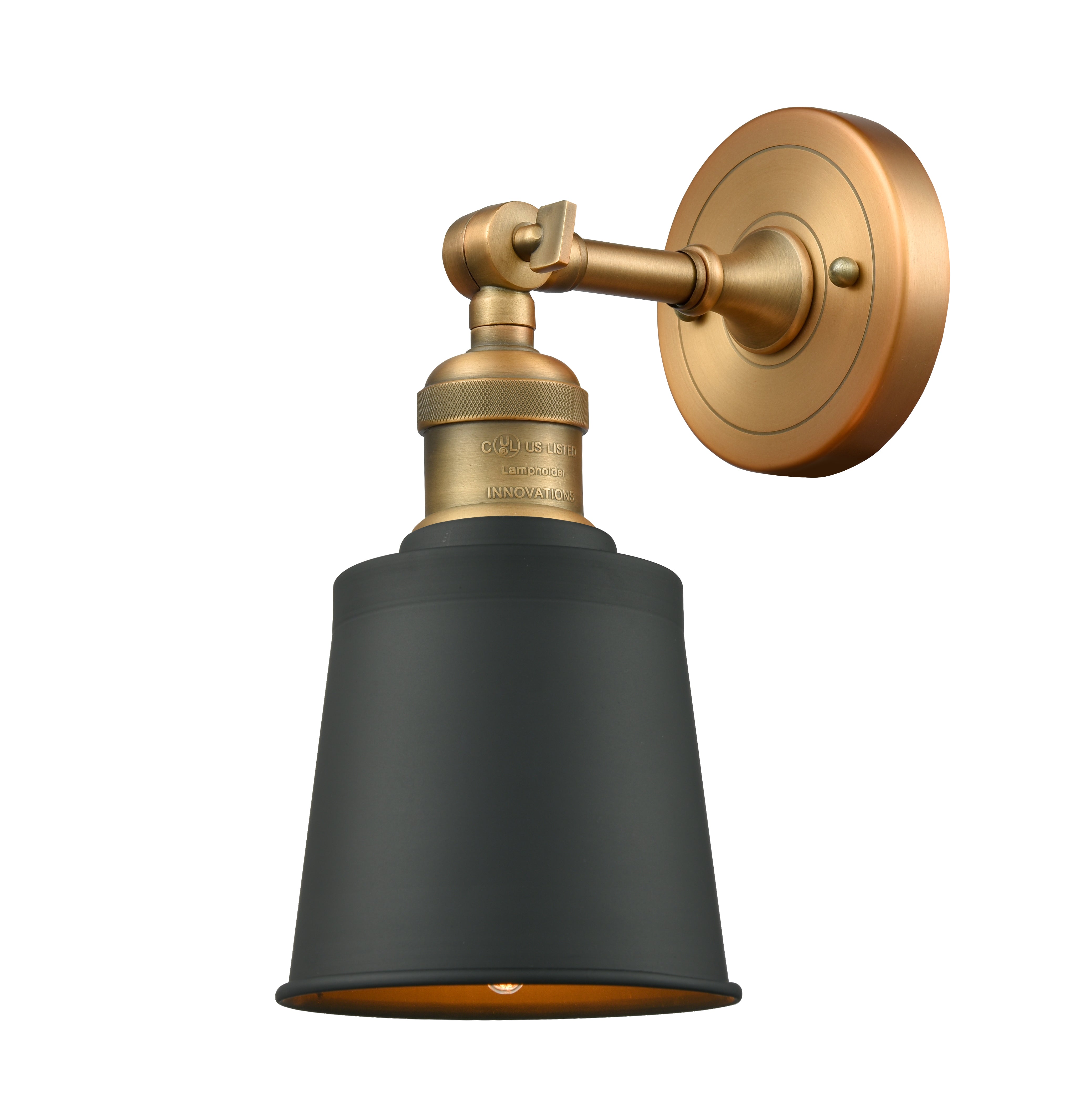 Franklin Restoration Sconce Cast Brass Steel