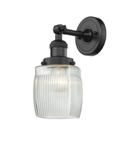 Franklin Restoration Sconce Brass Glass