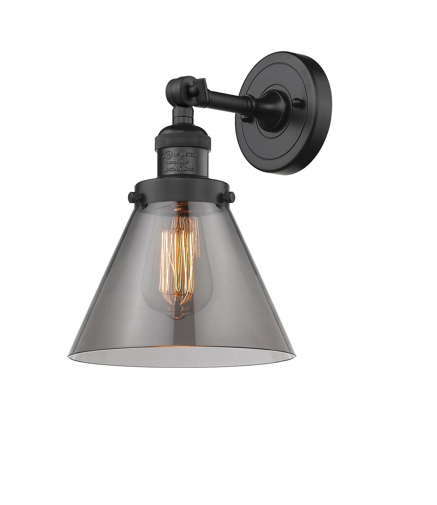 Franklin Restoration Sconce Cast Brass Glass